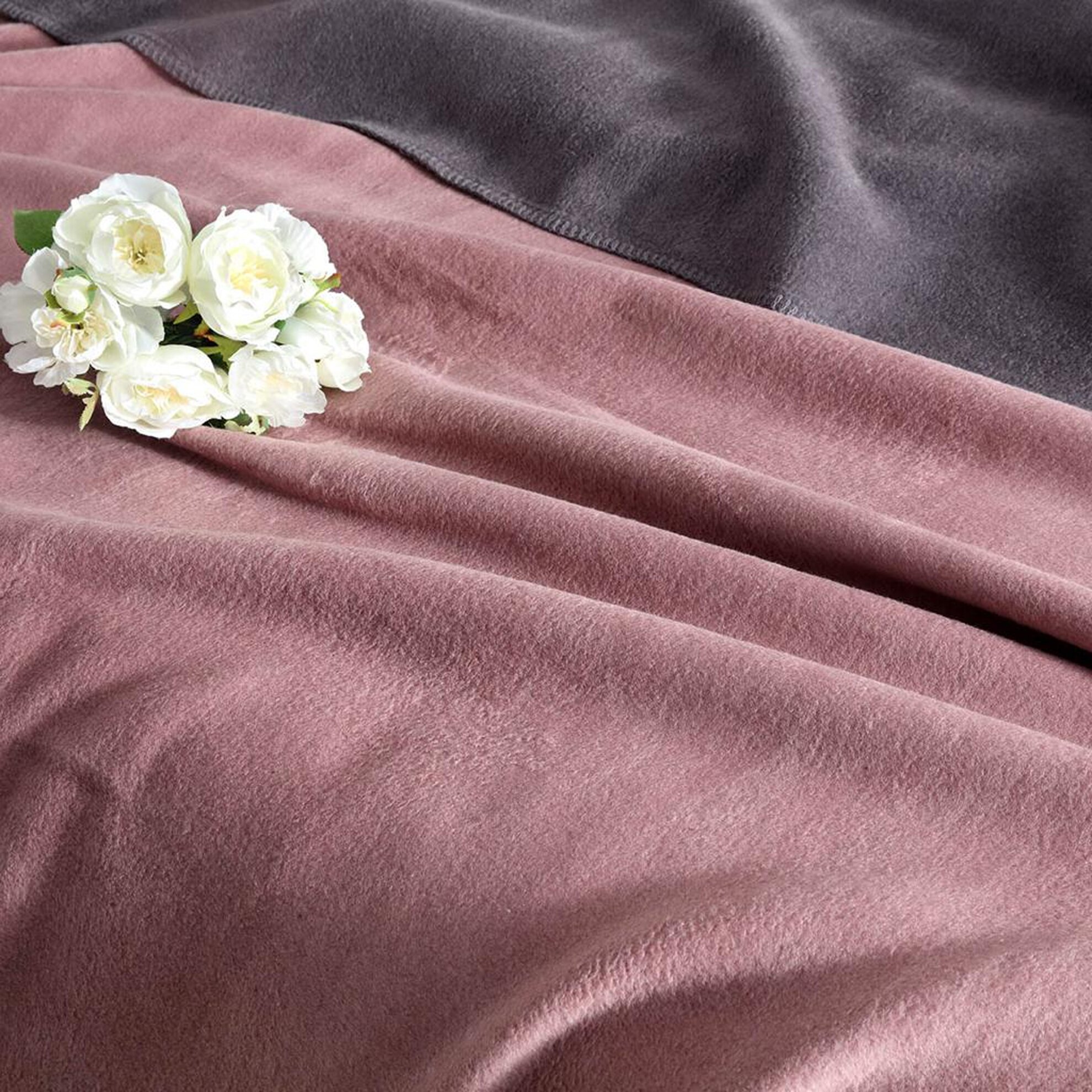 resm Linens Gloria Çift Kişilik Battaniye Pembe