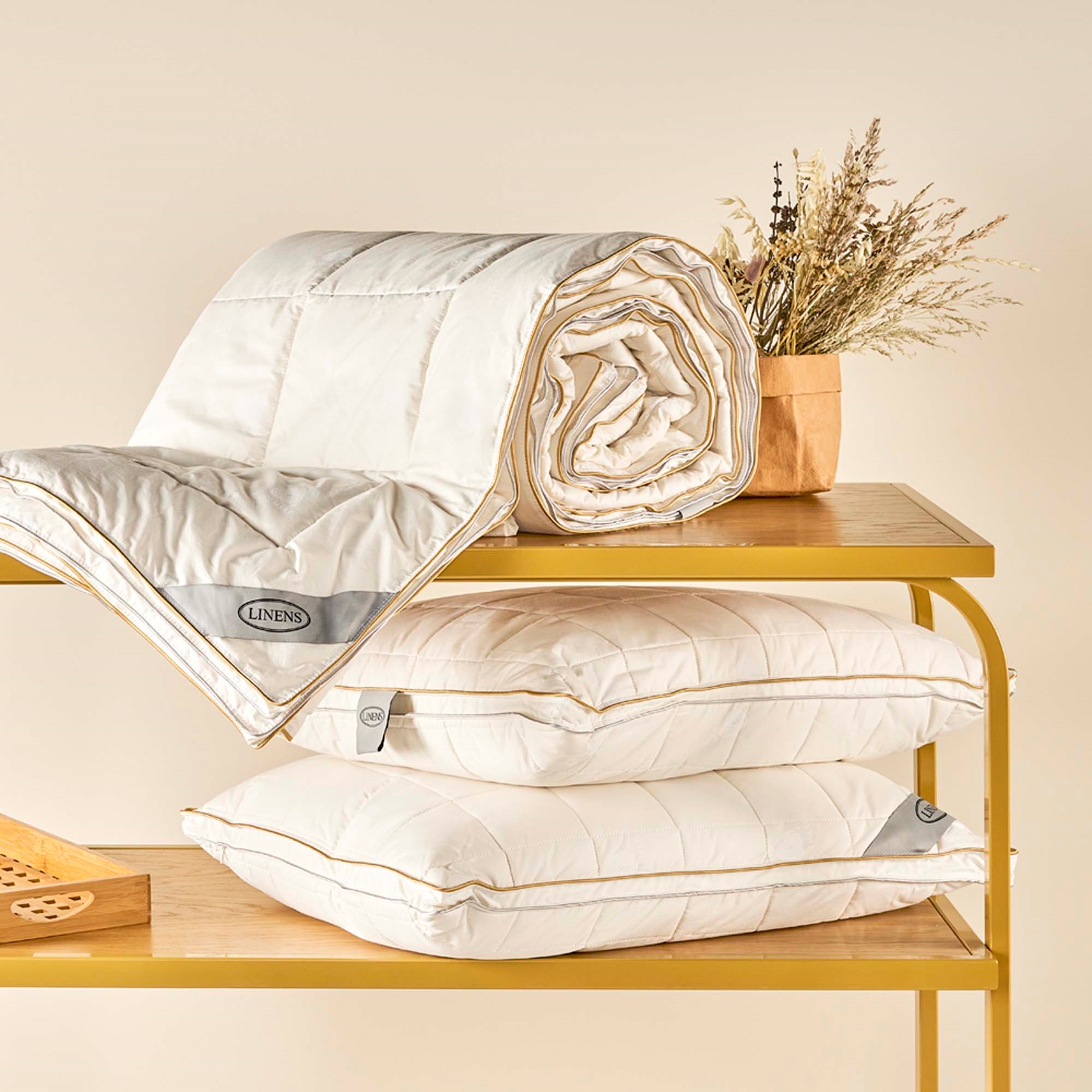 resm Linens Wooly Yün Standart Yastık