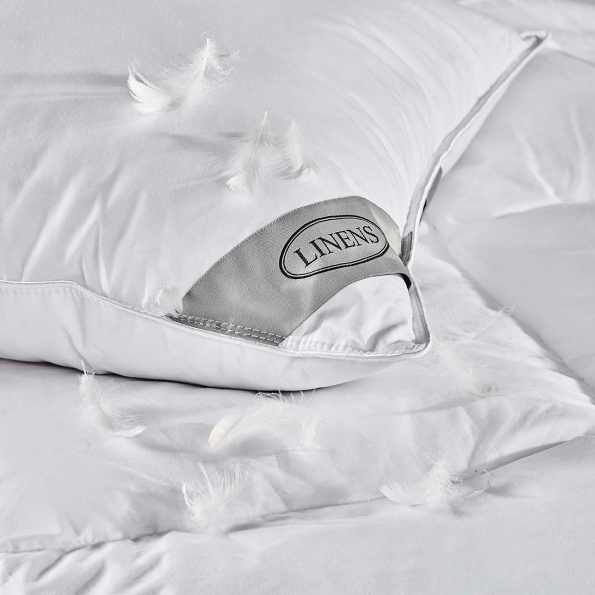 resm Linens Elegance Kaz Tüyü Standart Yastık