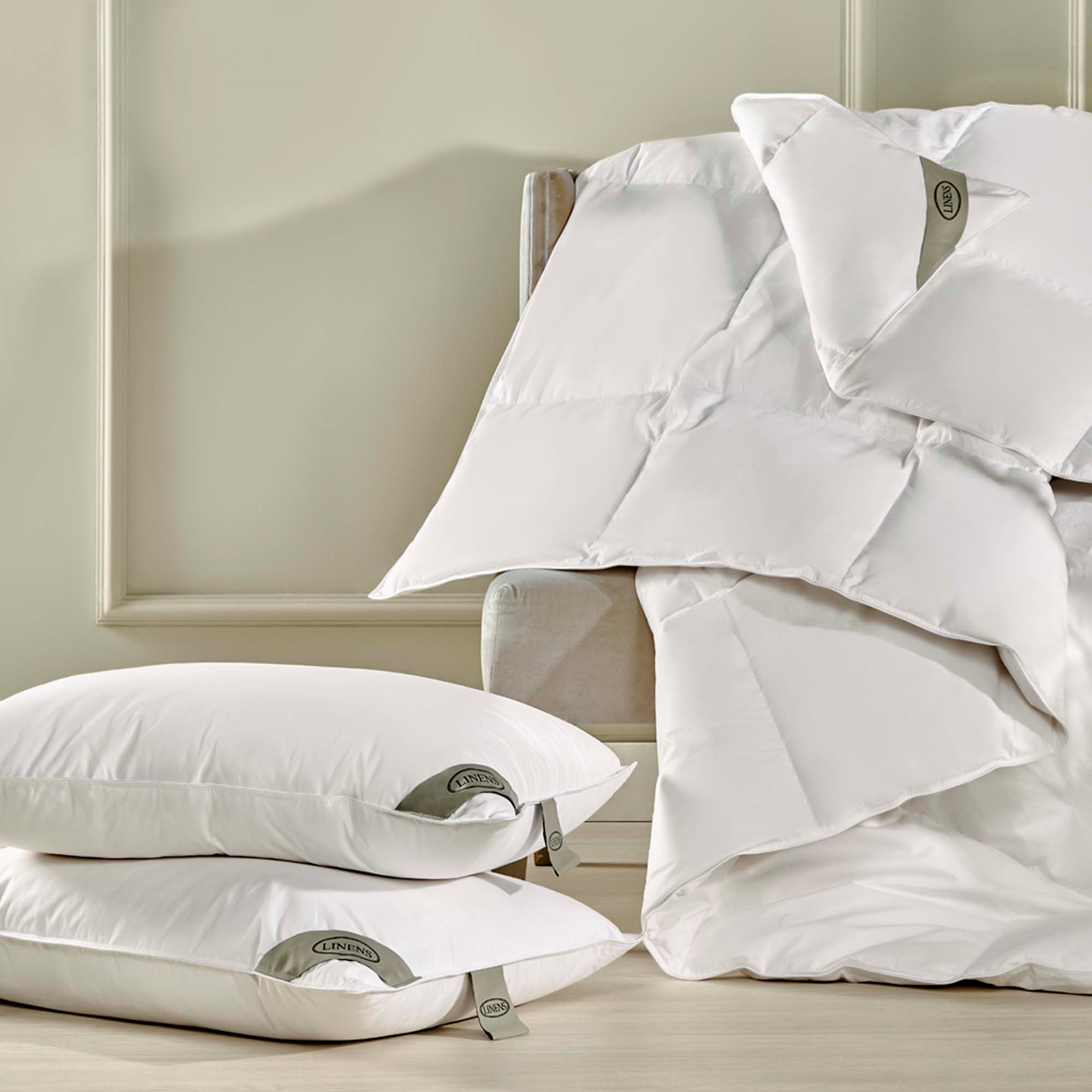 resm Linens Elegance Kaz Tüyü Standart Yastık