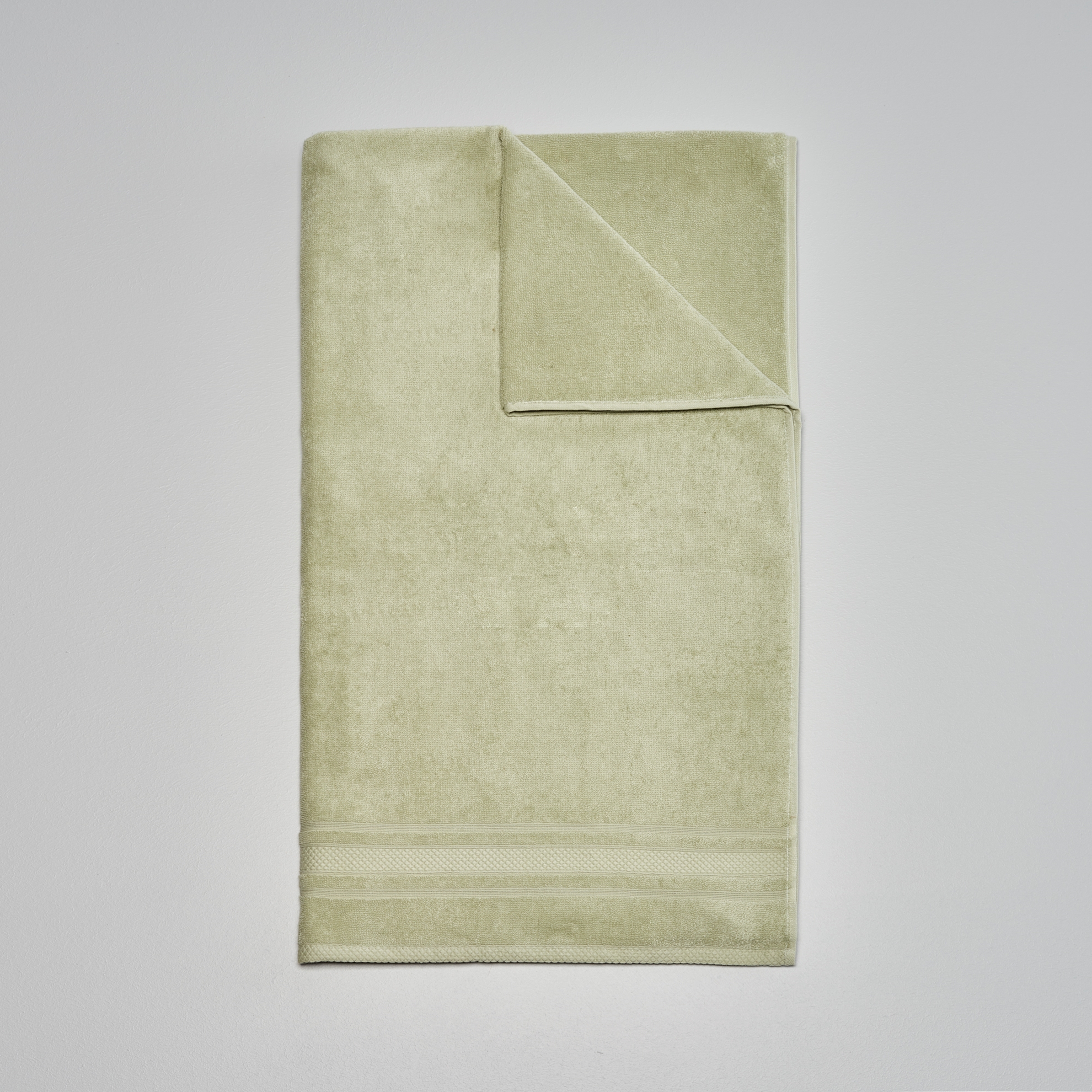 resm Linens Soft Pamuk 85x150 cm Banyo Havlusu Yeşil