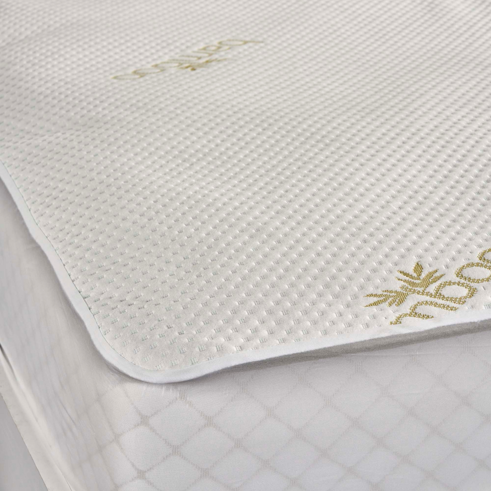resm Linens Luxury Bambu Sıvı Geçirmez King Size Yatak Alezi
