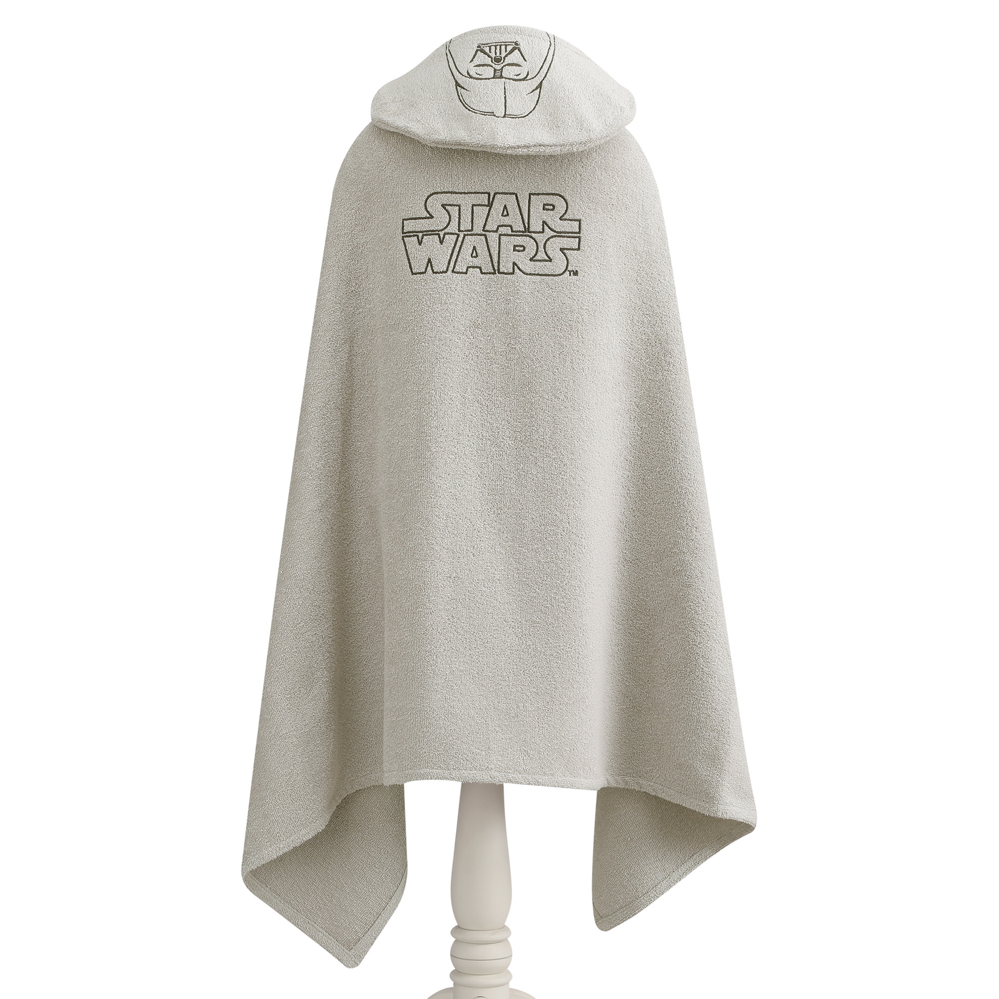 resm Lisanslı Star Wars Pamuk 75x130 cm Havlu Panço Gri