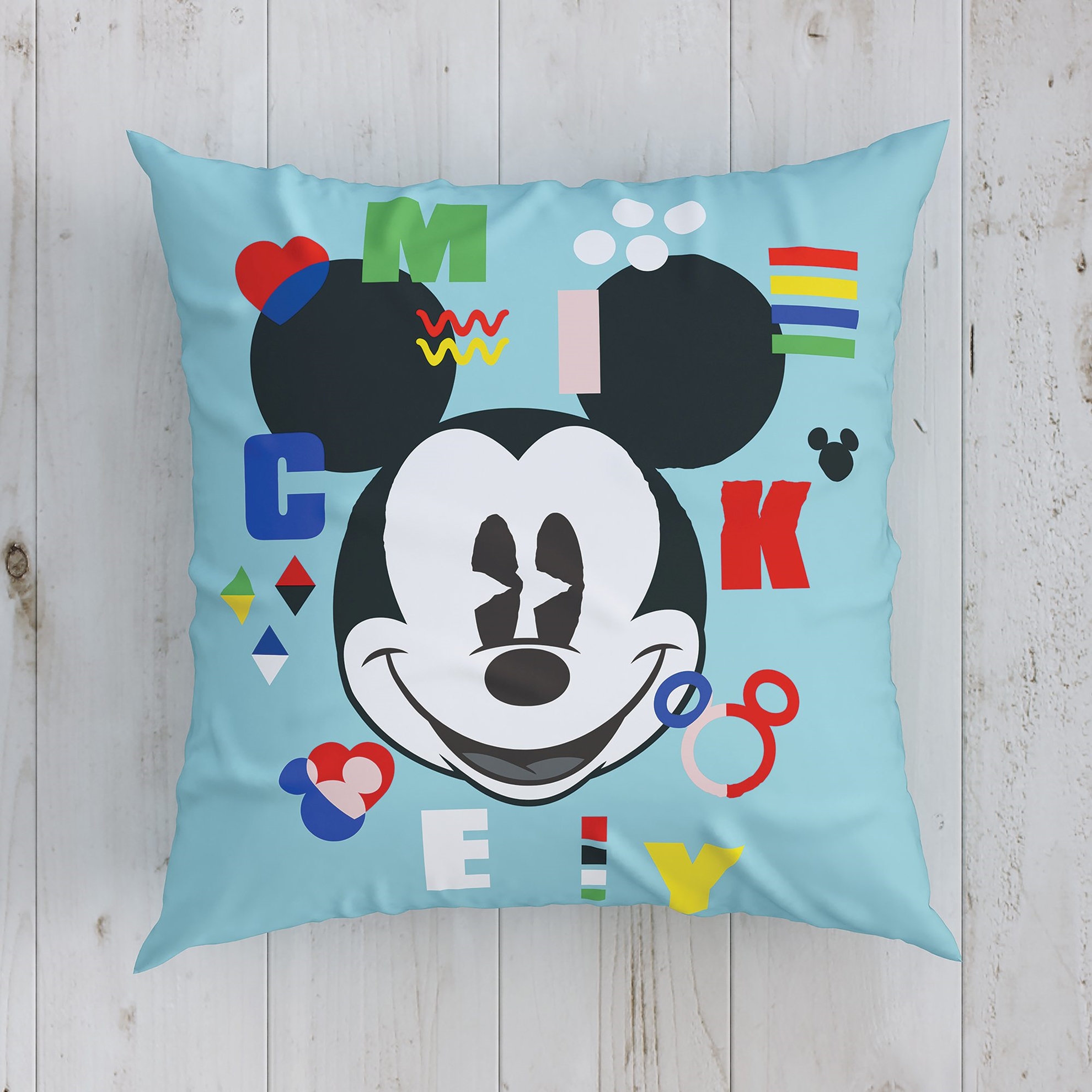 resm Disney Mickey Funny Pamuk Lisanslı Kırlent