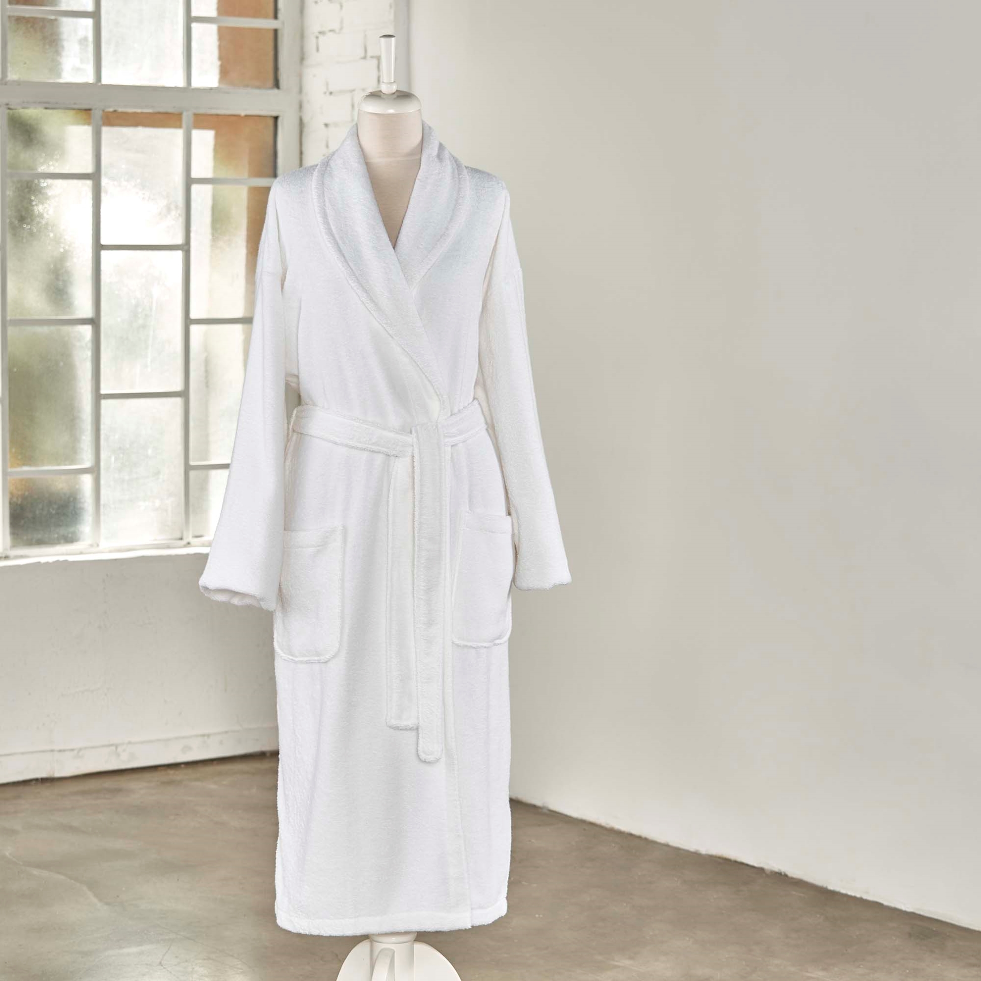 resm Linens Soft Pamuk Bornoz Beyaz xL