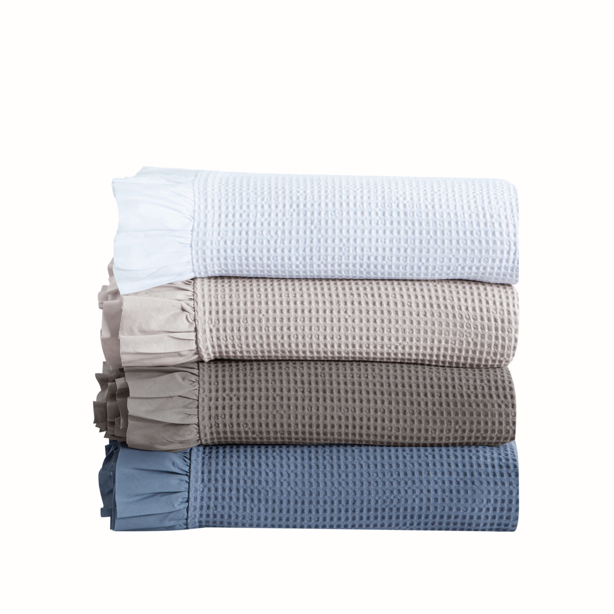 resm Linens Bsp Tek Kişilik Yatak Örtüsü Seti Beyaz