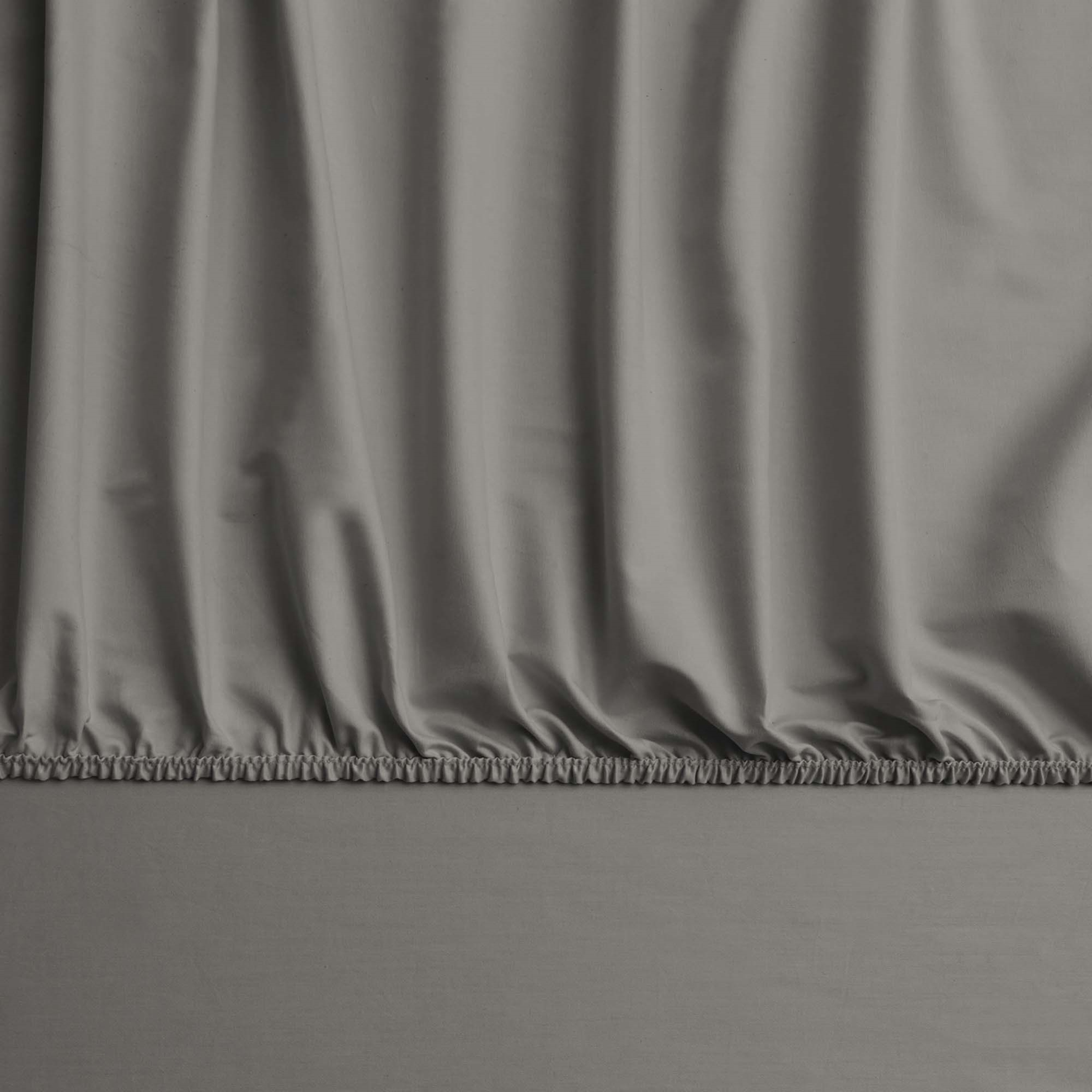 resm Linens Mix&Match Pamuk Saten King Size Lastikli Çarşaf Vizon