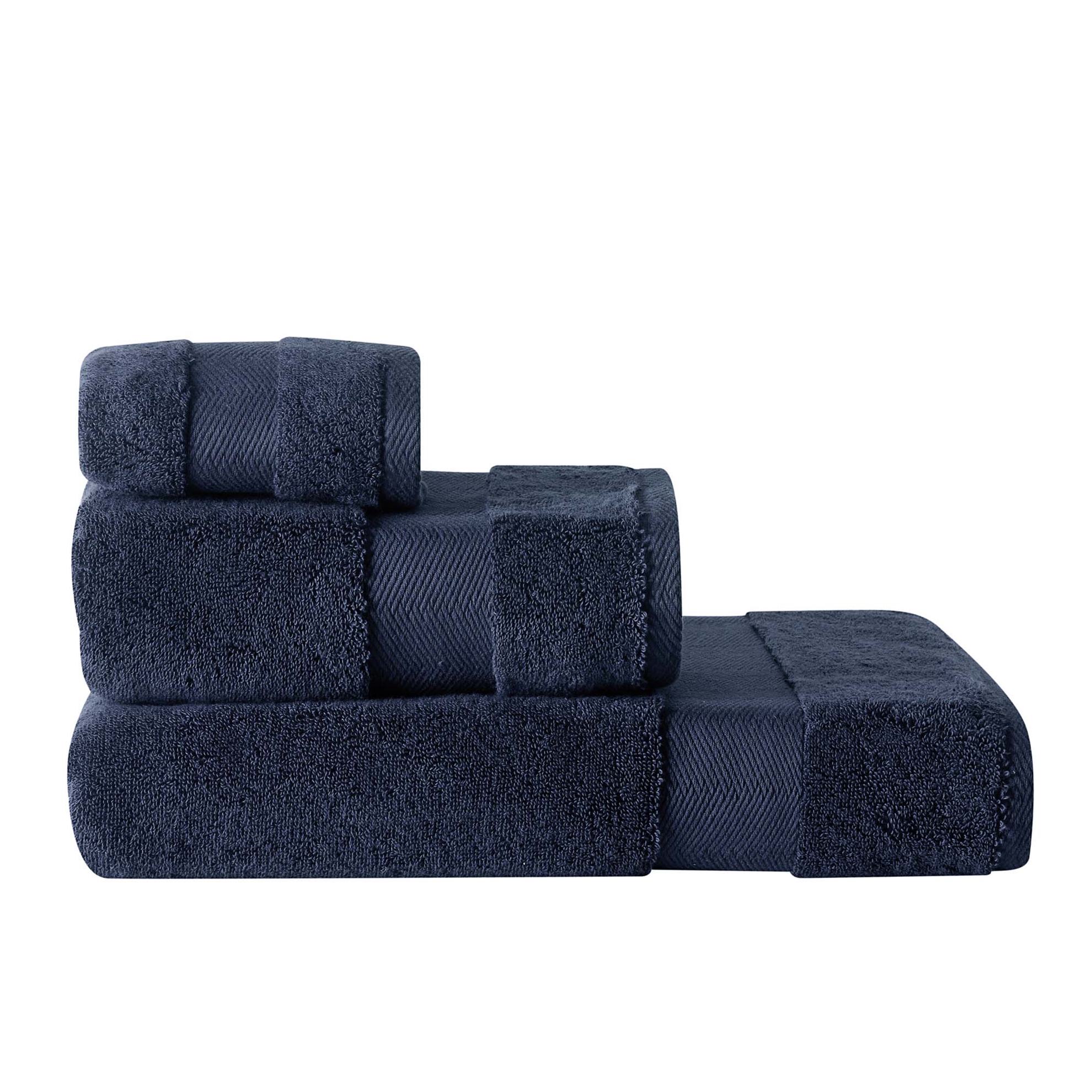 resm Linens Premium Pamuk 50x85 cm Yüz Havlusu Lacivert