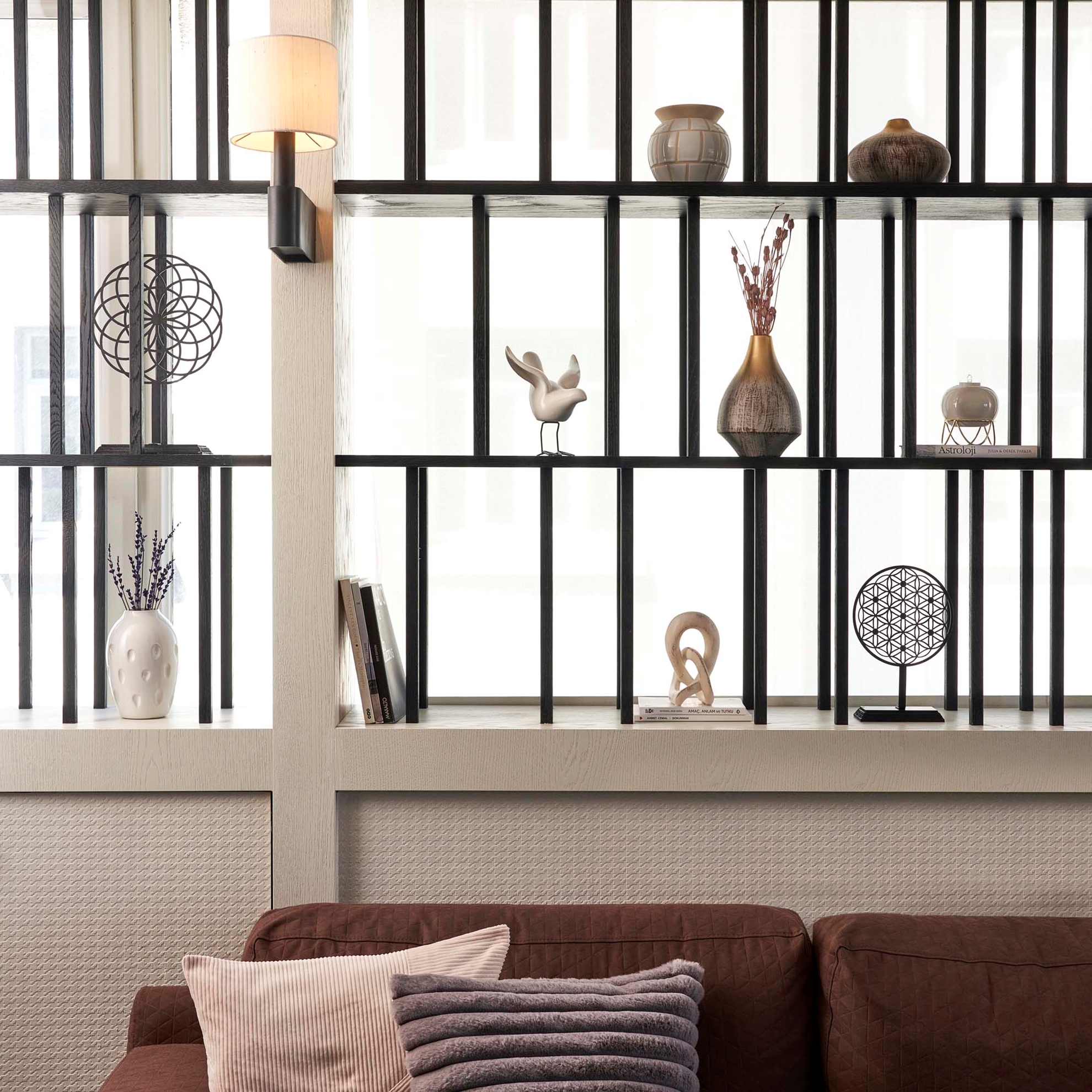 resm Linens Levina Seramik 14x14x21 cm Vazo