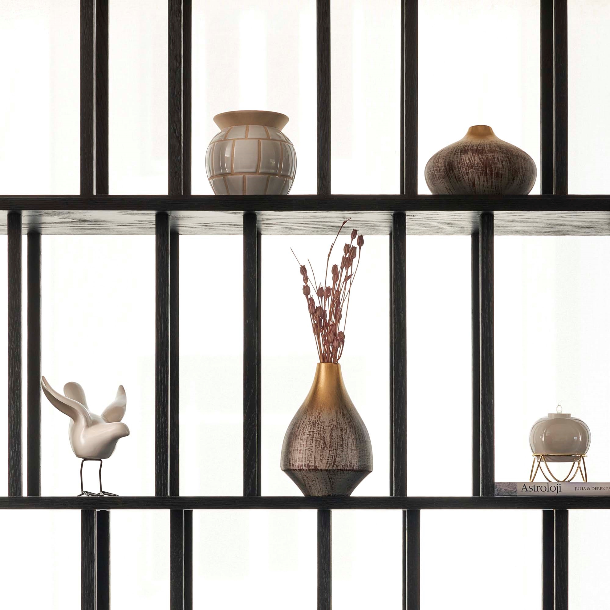 resm Linens Levina Seramik 14x14x21 cm Vazo