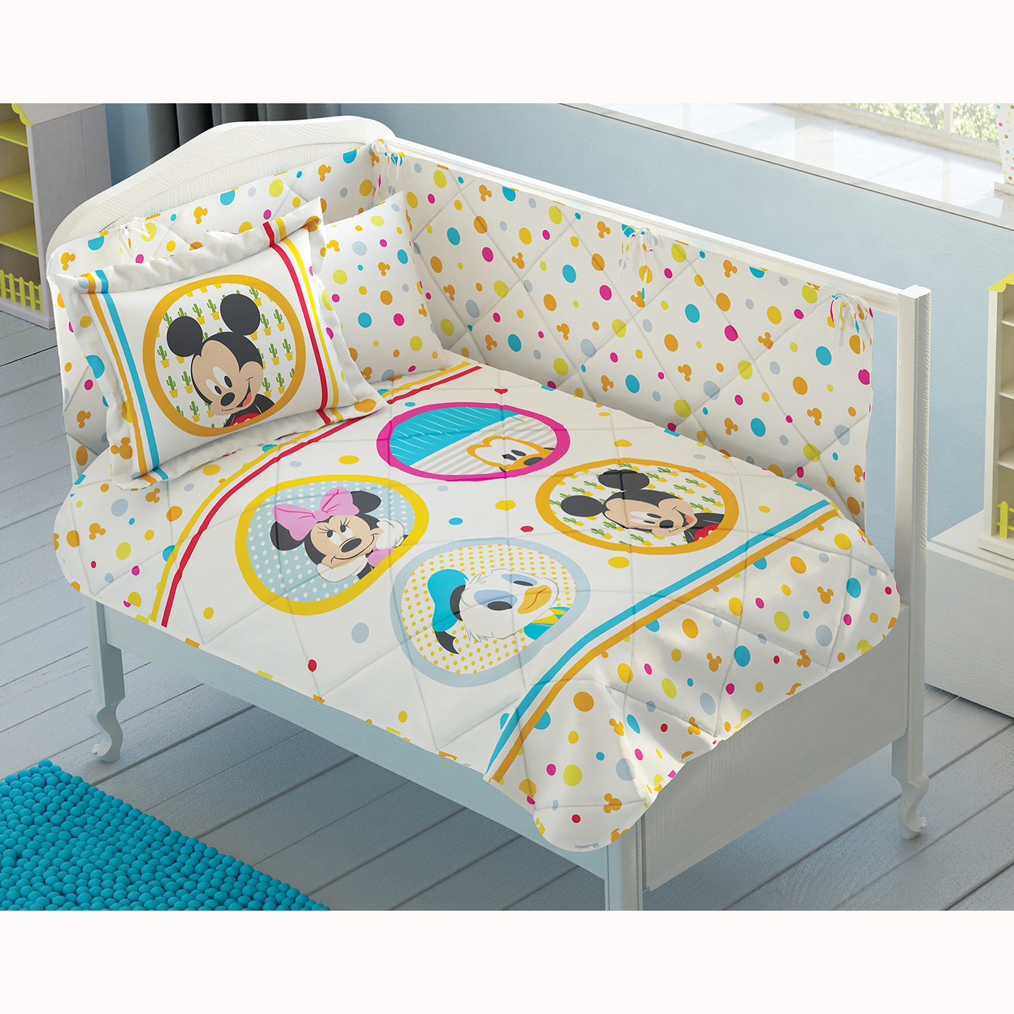 resm Taç Disney Bambi Baby Pamuk Lisanslı Uyku Seti