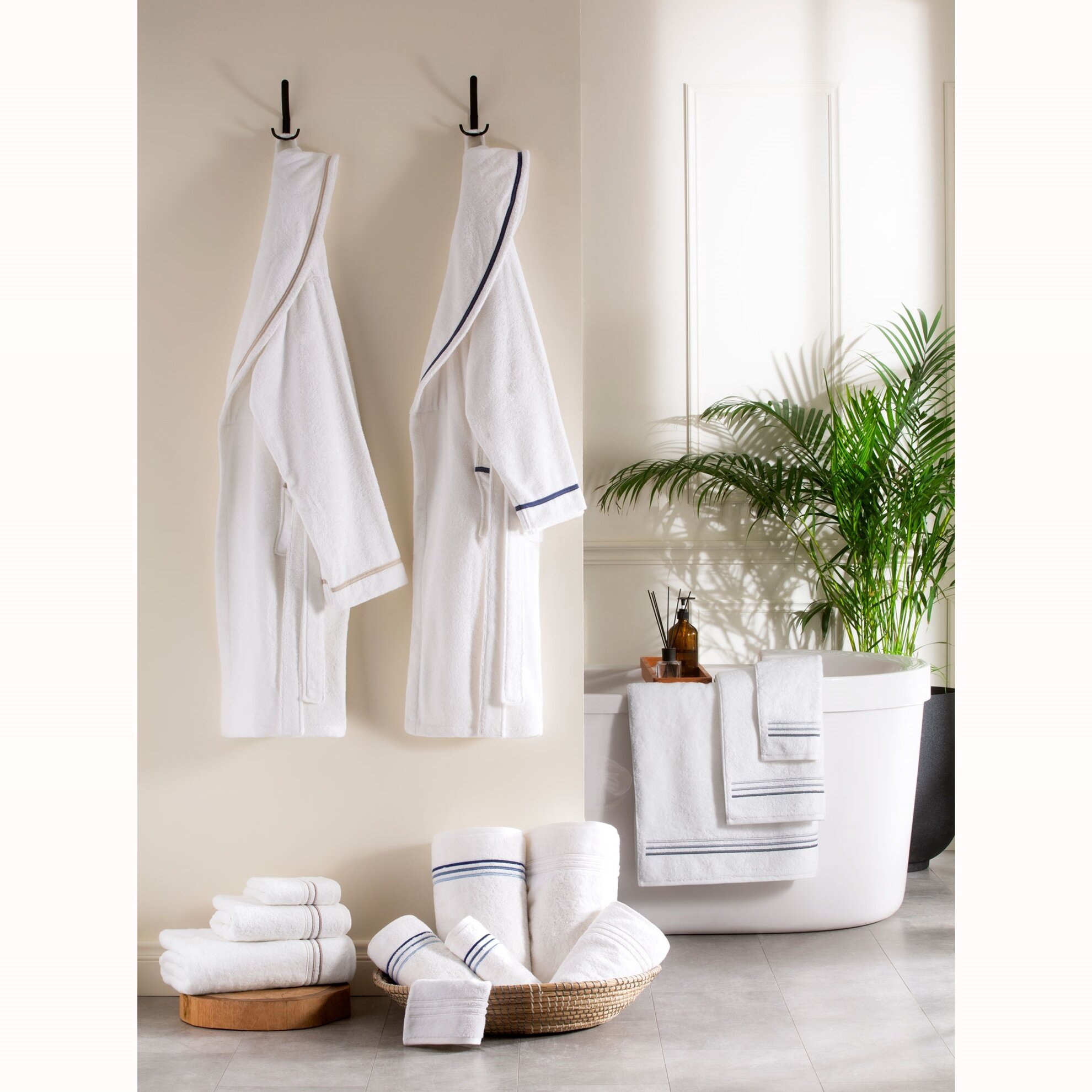 resm Valeron Trio 50x100 cm Yüz Havlusu Vizon