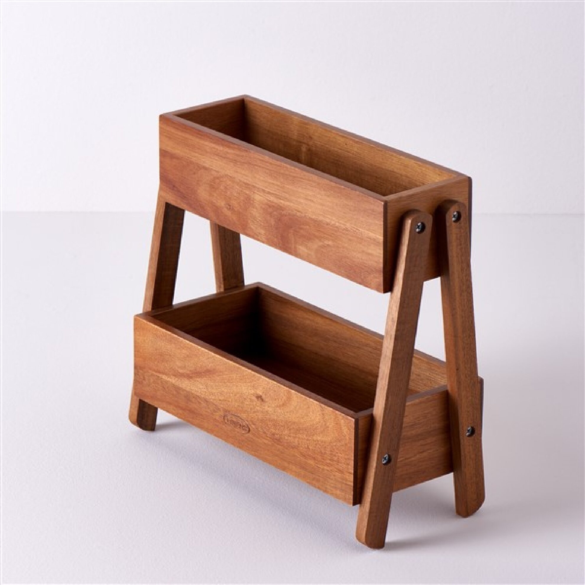 resm Linens Accacia Akasya 27x12x24,7 cm Raf