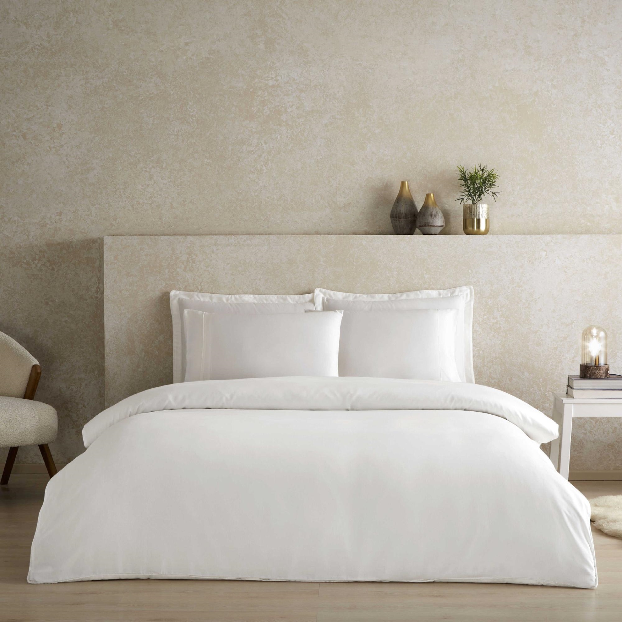 resm Linens X TENCEL™ Lyocell King Nevresim Kılıfı Beyaz