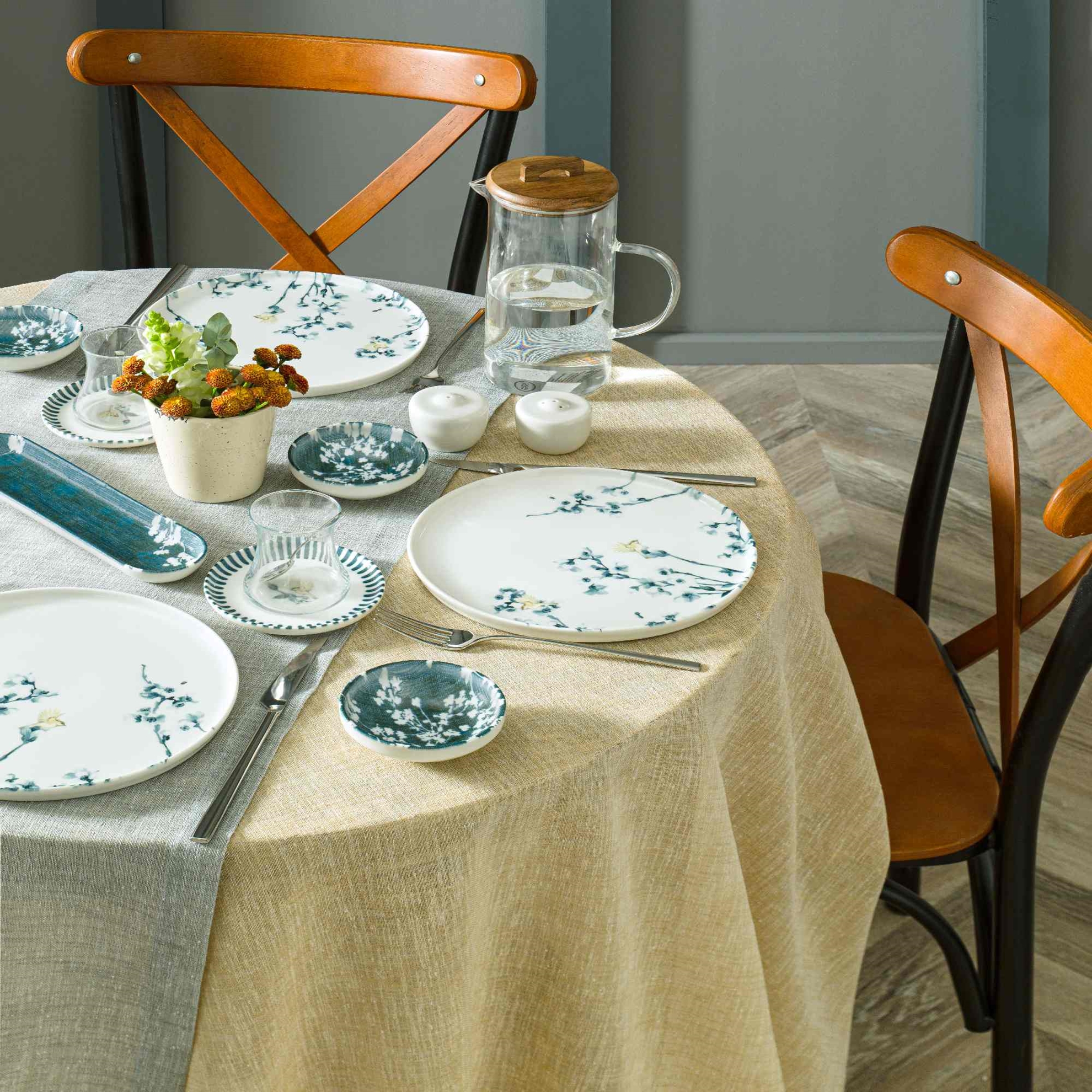 resm Pierre Cardin Doria Porselen 28 Parça Kahvaltı Takımı