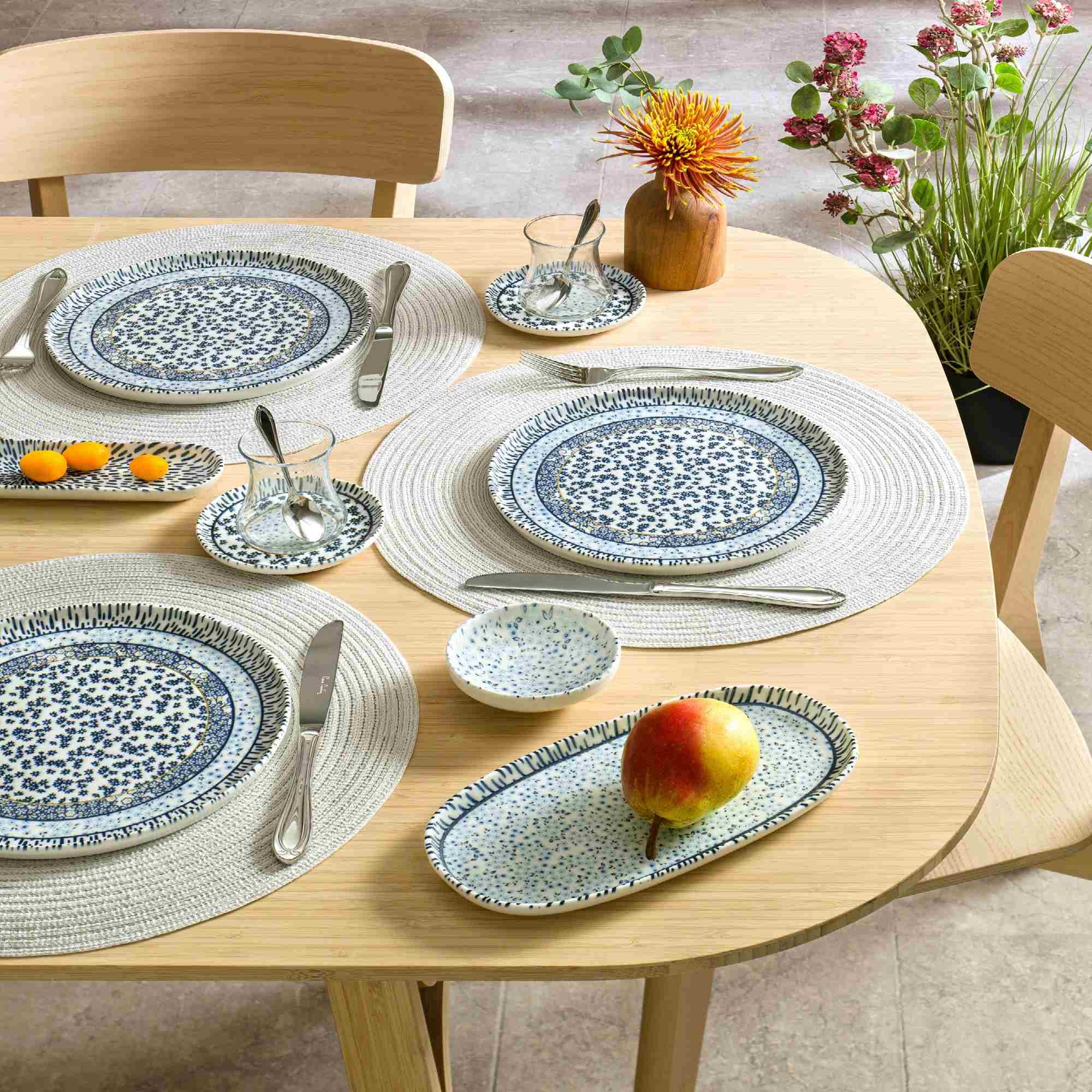 resm Pierre Cardin Misty Porselen 28 Parça Kahvaltı Takımı