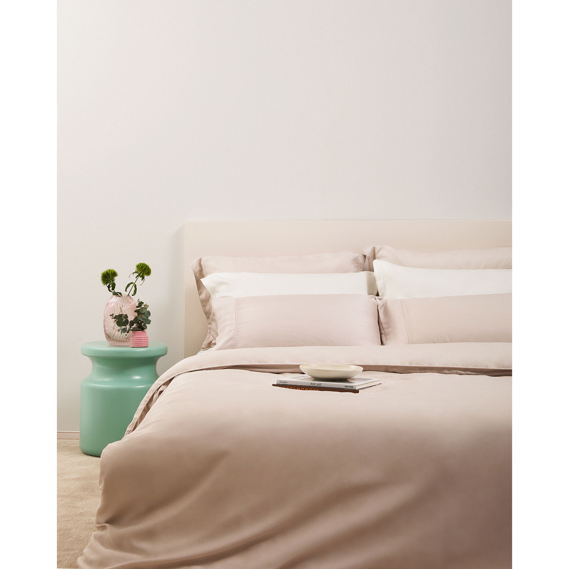 resm Linens X TENCEL™ Lyocell 2'li Standart Yastık Kılıfı Beyaz