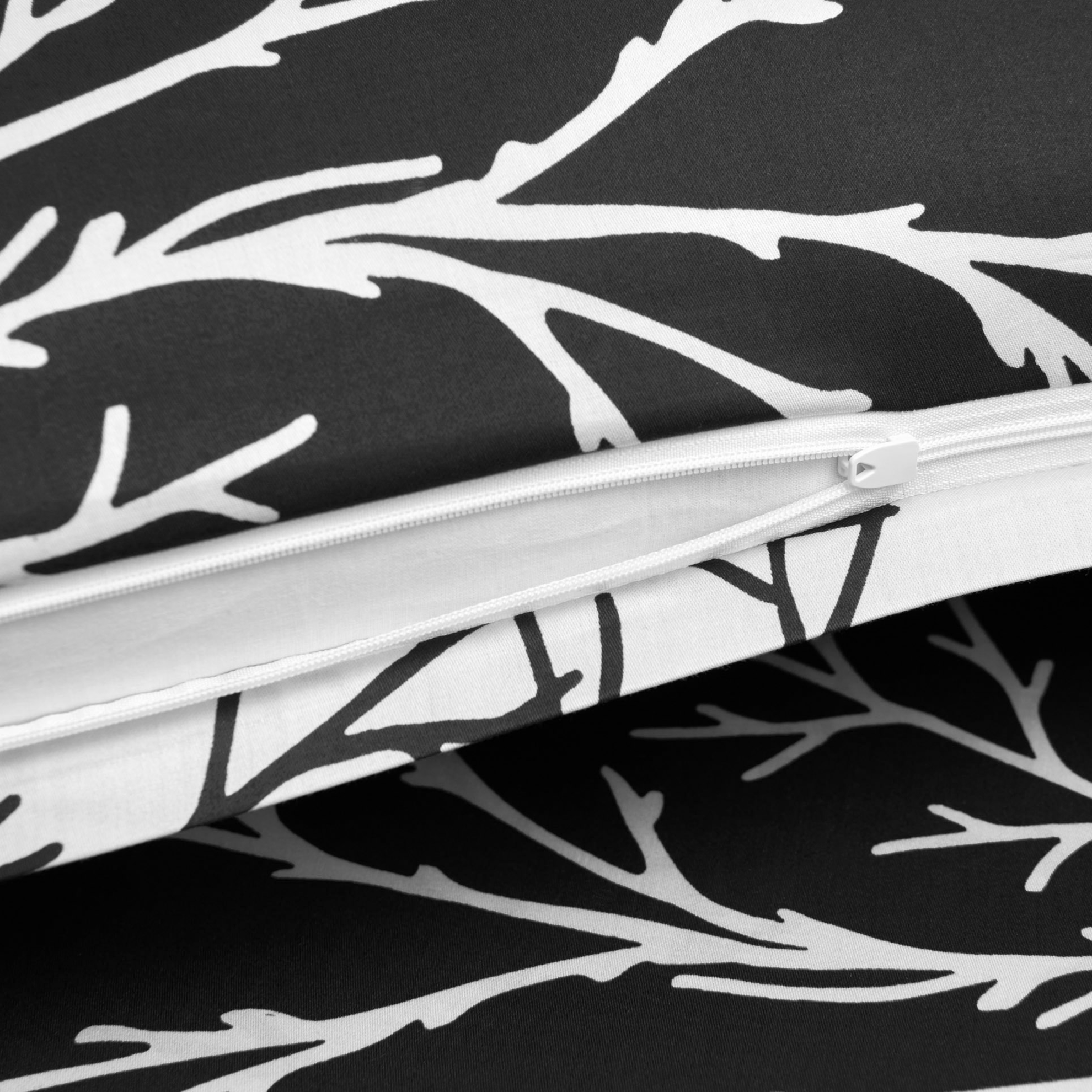 resm Brielle Queen Size Saten Nevresim Seti Siyah