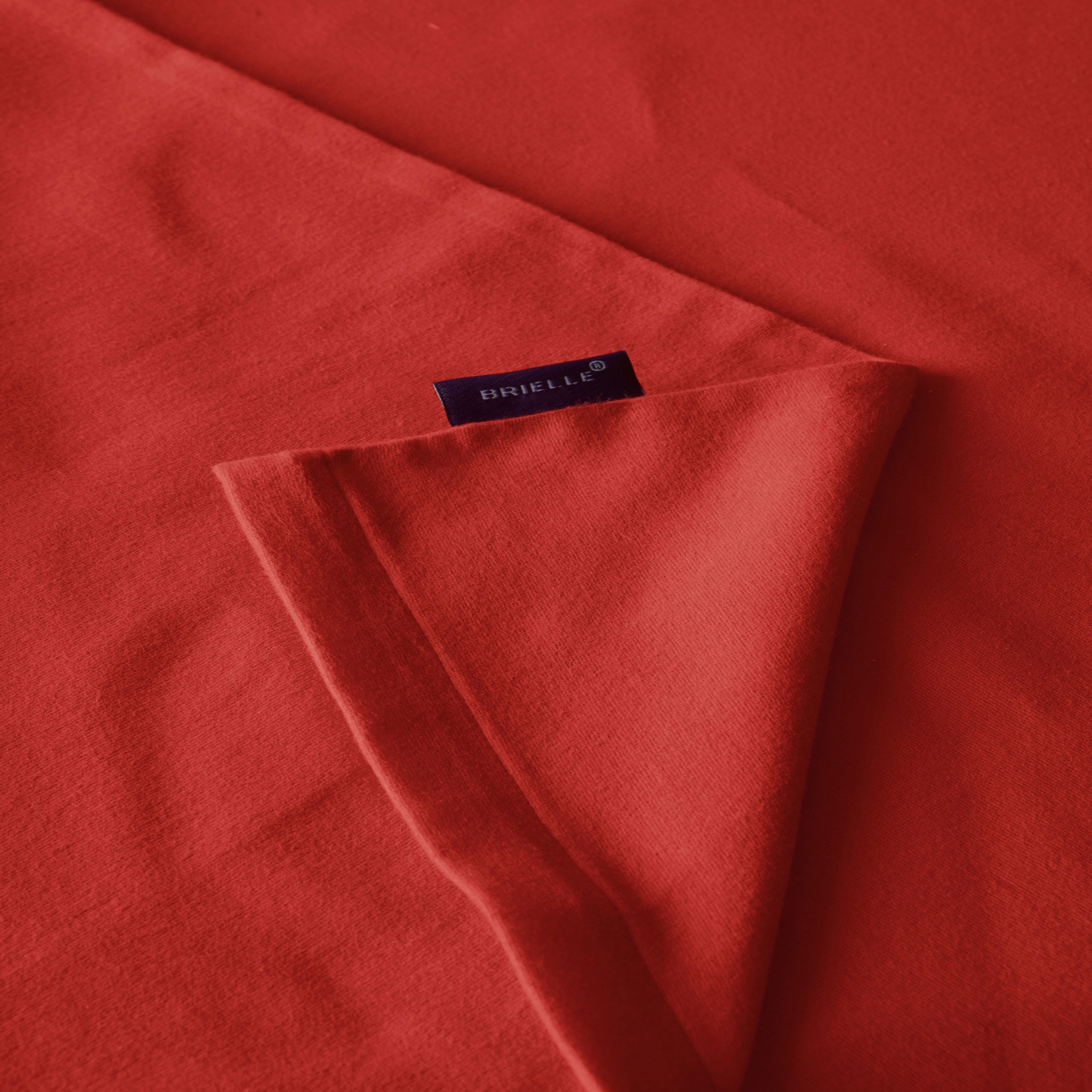 resm Brielle Tek Kişilik Pamuk Nevresim Seti Kırmızı