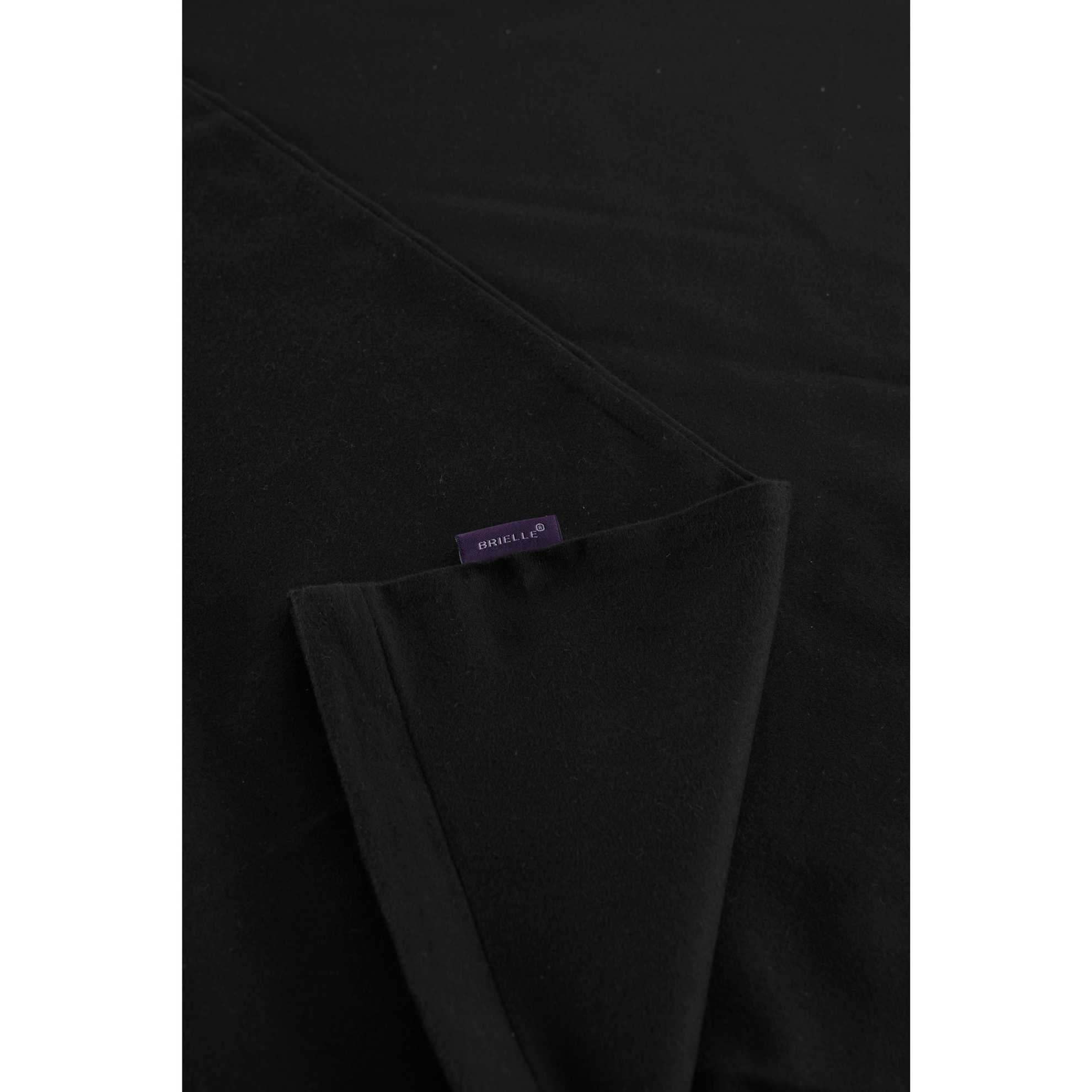 resm Brielle Tek Kişilik Pamuk Nevresim Seti Siyah