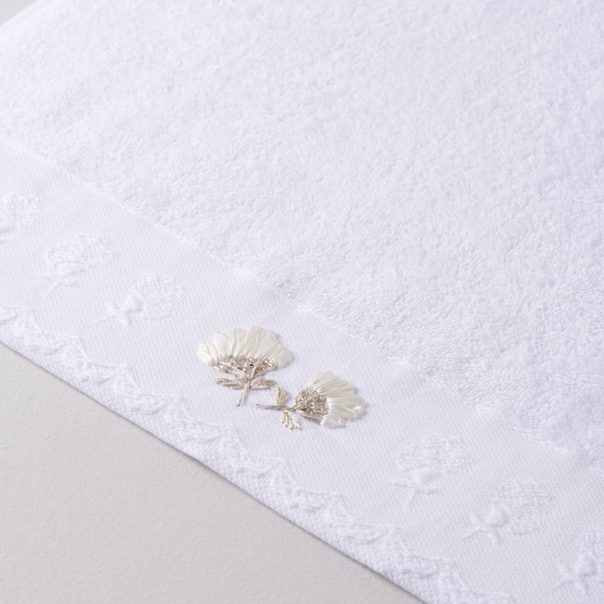 resm Linens Frea Bambu 50X85 cm Yüz Havlusu Beyaz