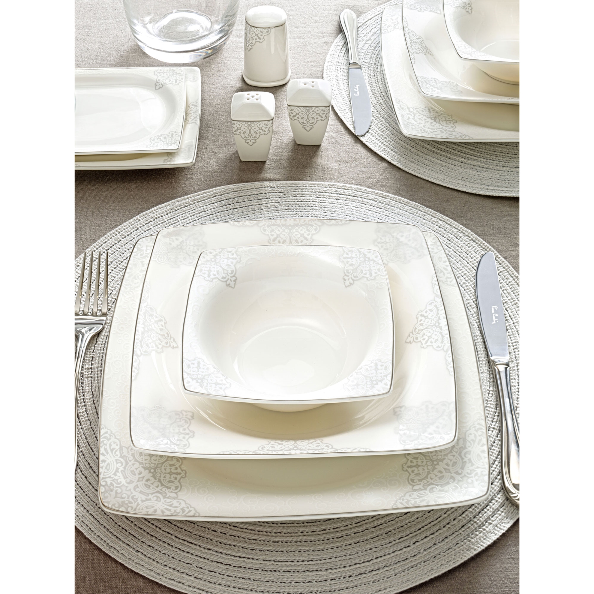 resm Pierre Cardin Mathilda 60 Parça Yemek Takımı