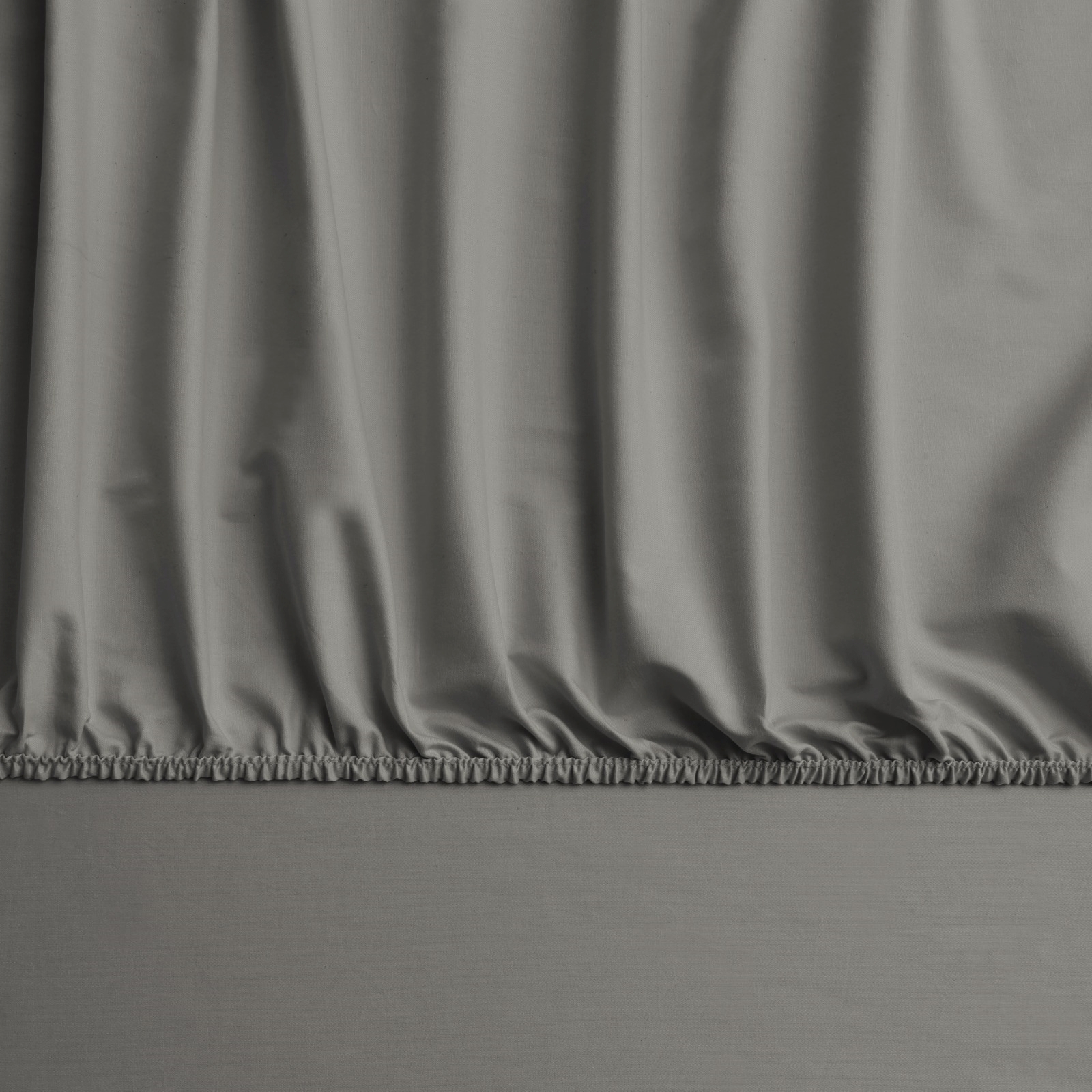 resm Linens Mix&Match Pamuk Saten Tek Kişilik Lastikli Çarşaf Vizon