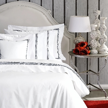 resm Valeron Atlas Percale Süper King Size Nevresim Takımı Siyah