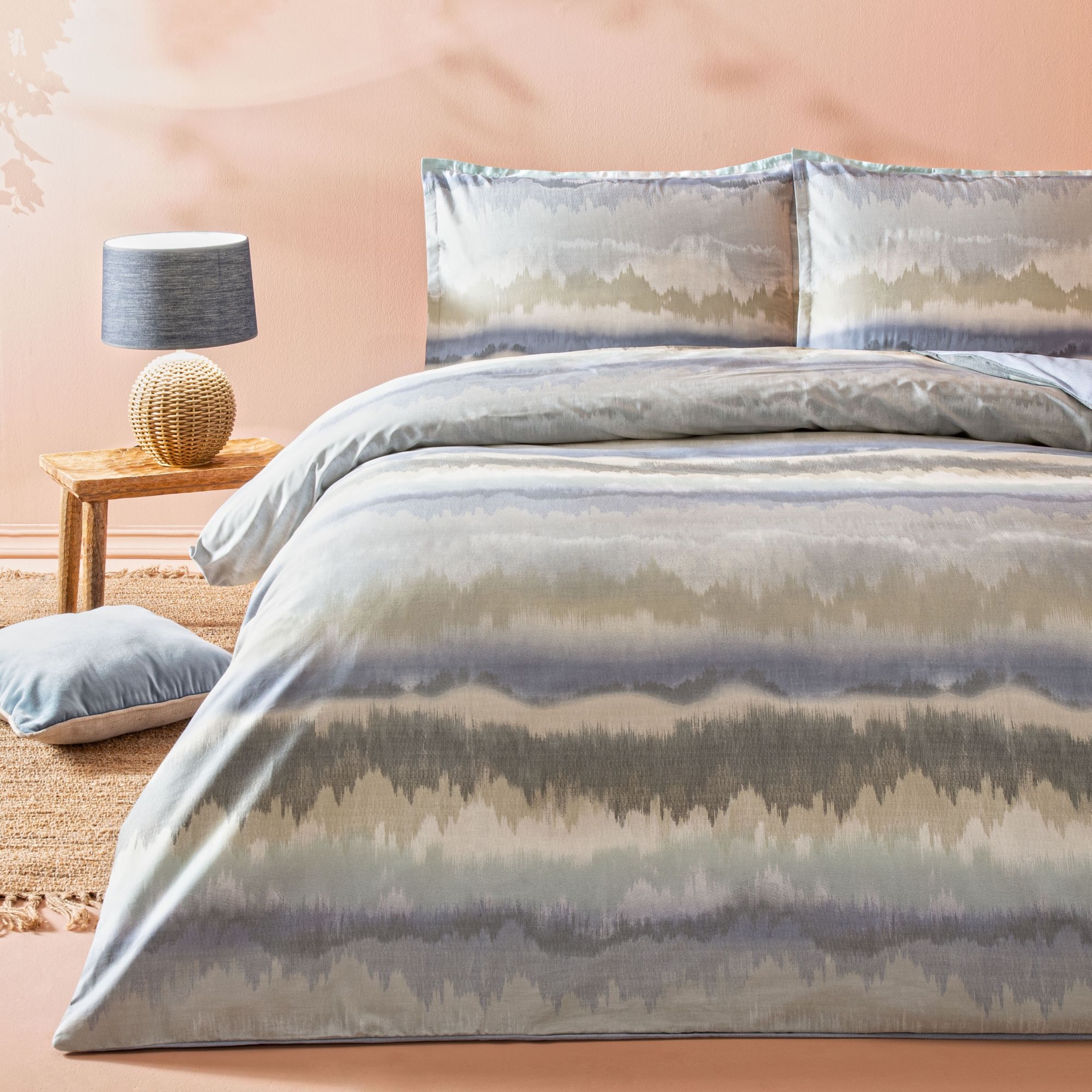 resm Linens Sc Allday Rıtsan Nevresim Takımı Tek Kişilik Mavi