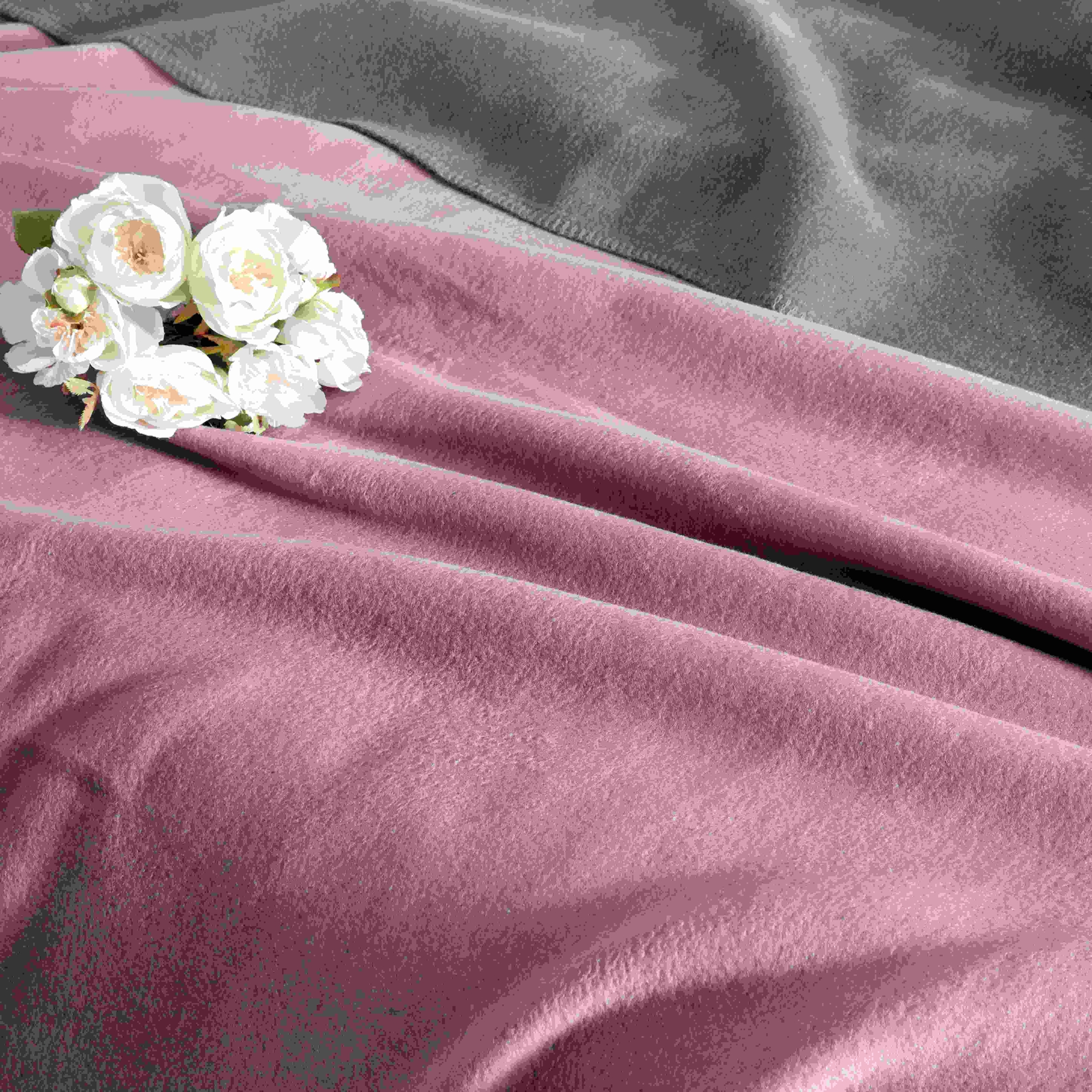 resm Linens Gloria Tek Kişilik Battaniye Pembe