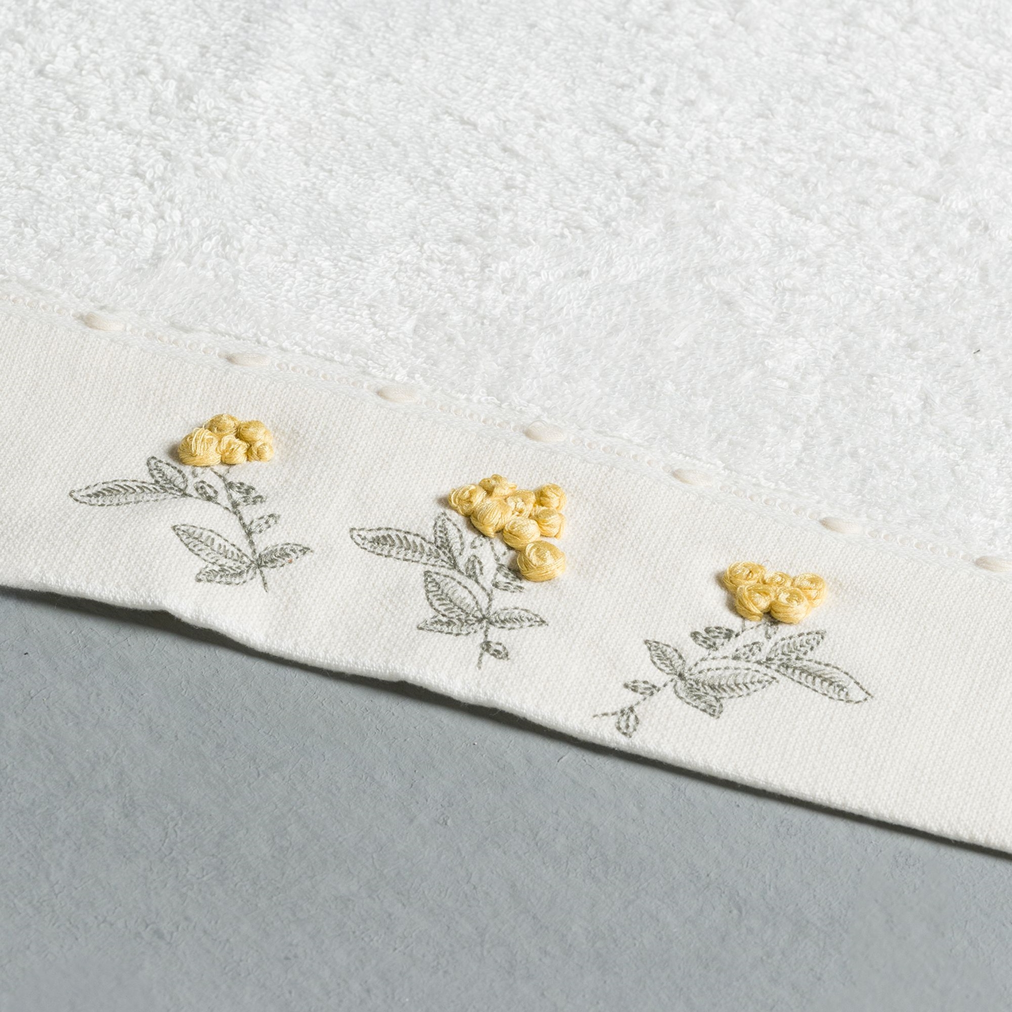 resm Linens Melody Bambu 50X85 cm Yüz Havlusu Ekru