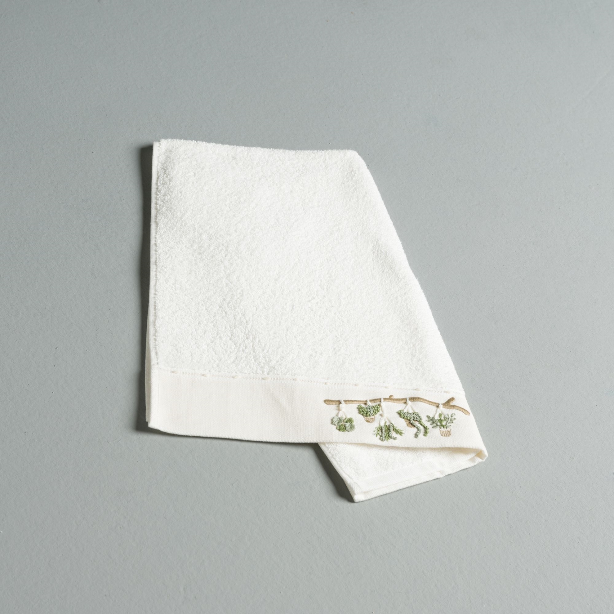 resm Linens Liana Pamuk 50X85 cm Yüz Havlusu Ekru