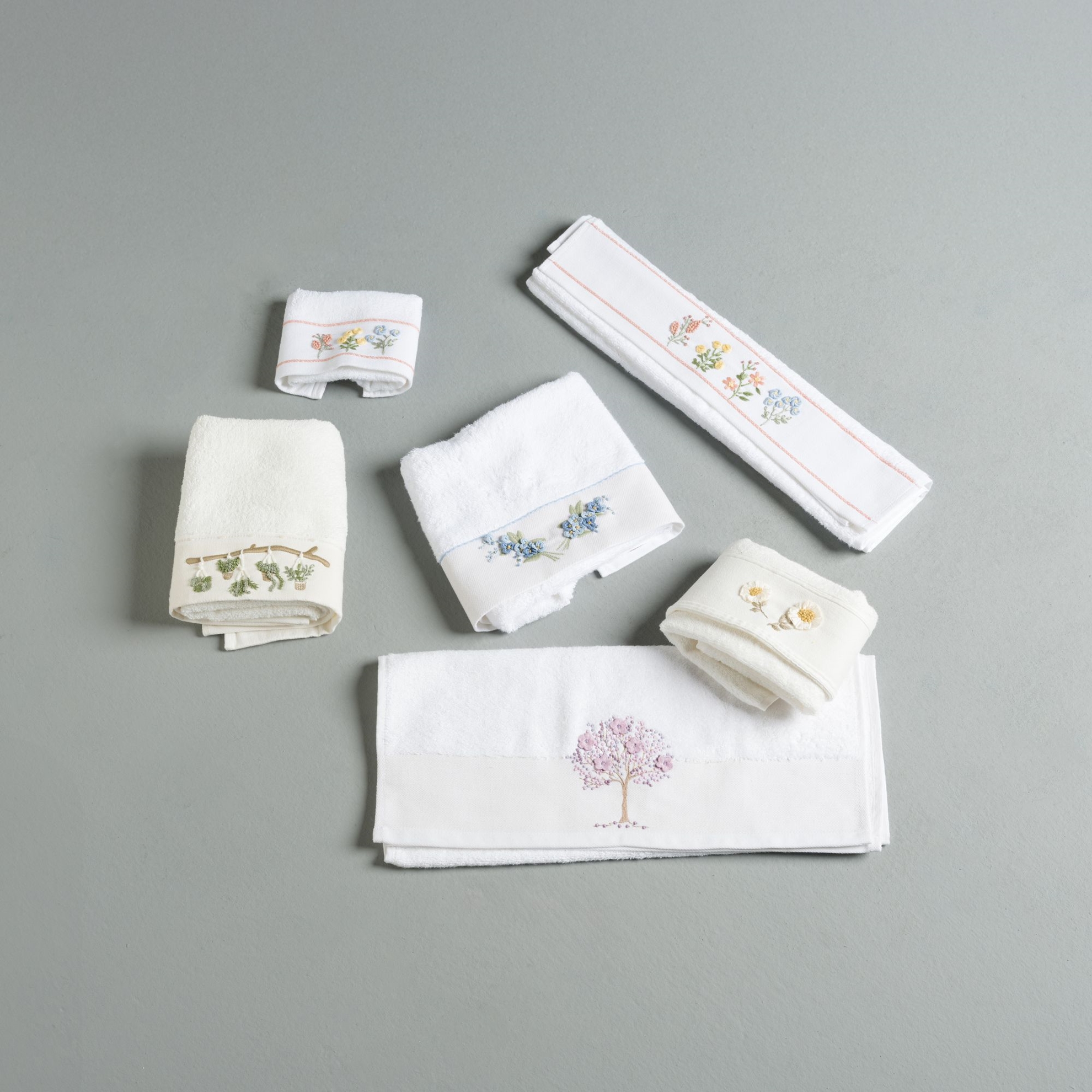 resm Linens Liana Pamuk 50X85 cm Yüz Havlusu Ekru