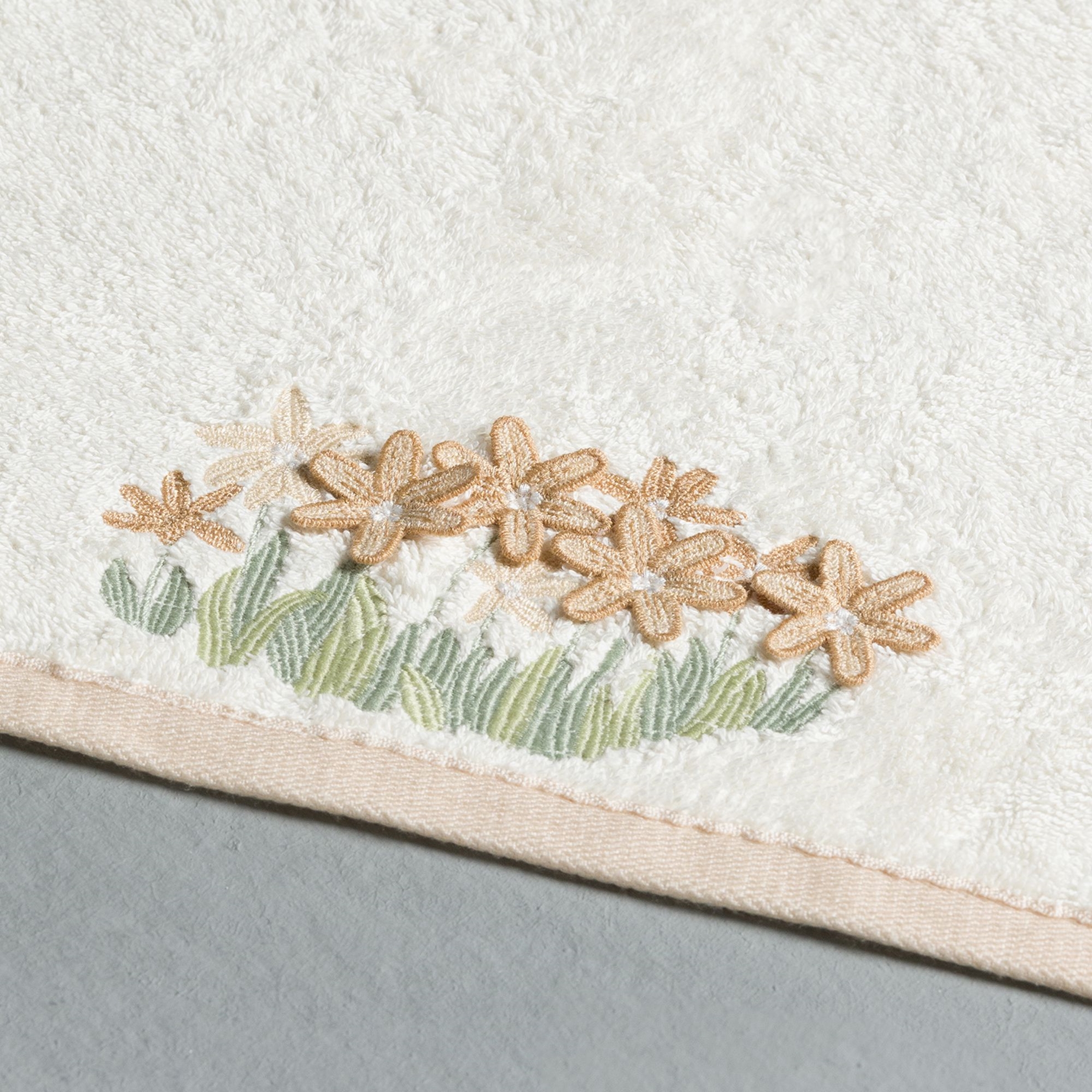 resm Linens Camila Pamuk 50X85 cm Yüz Havlusu Ekru