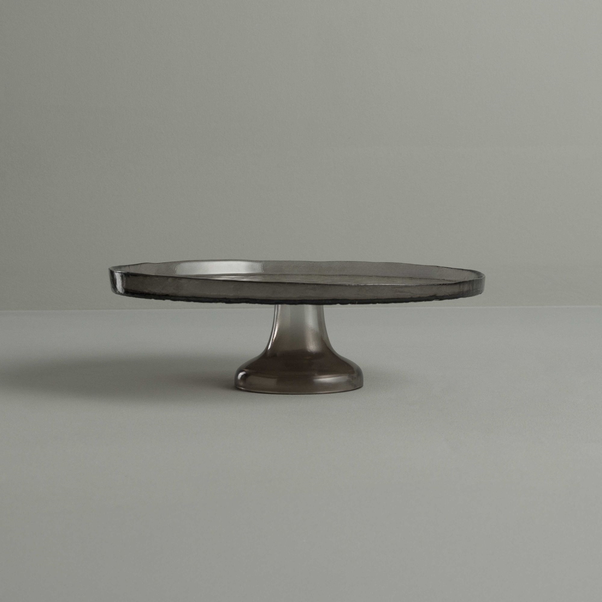 resm Linens Gleam Cam 32 cm Ayaklı Servis Füme