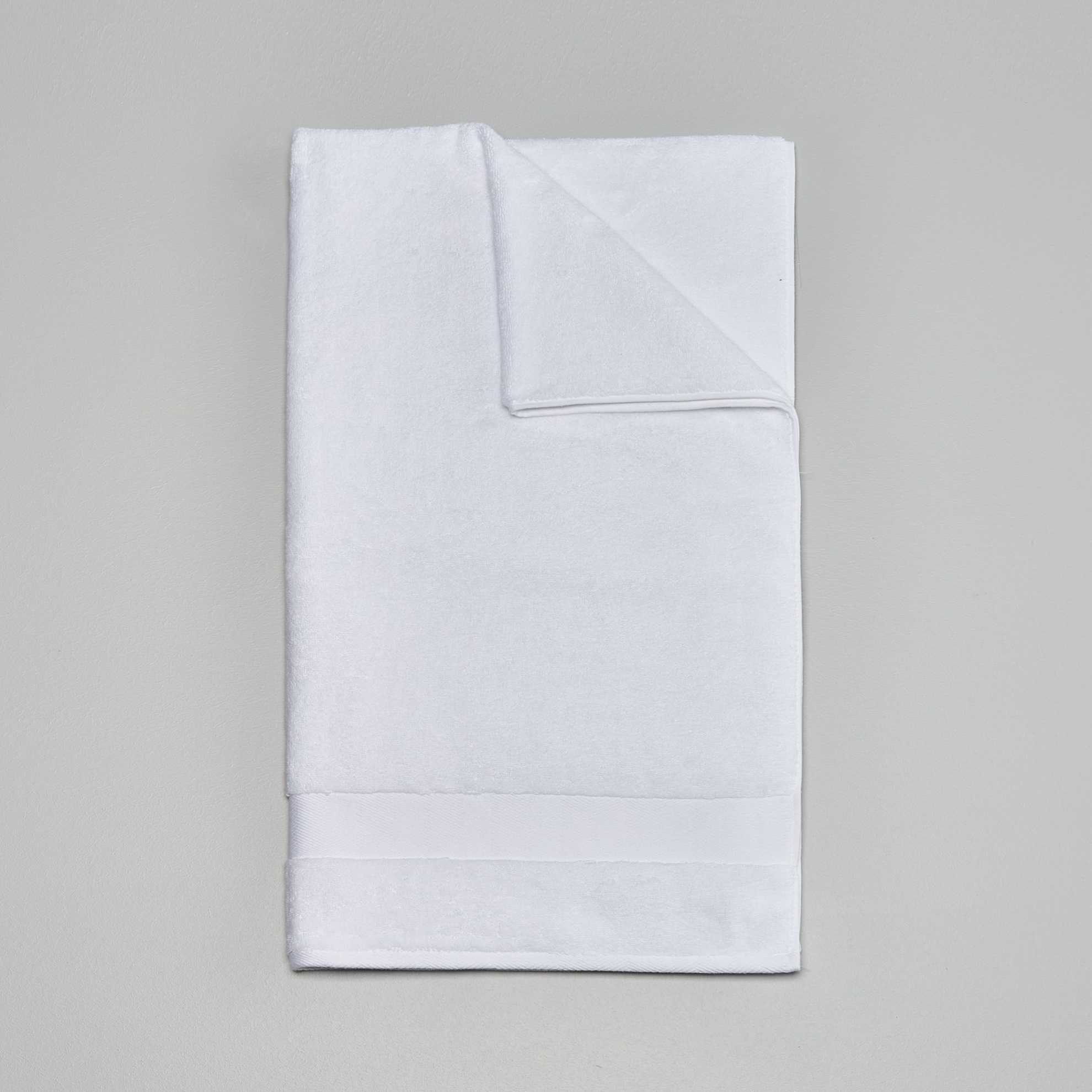 resm Linens Premium Pamuk 85x150 cm Banyo Havlusu Beyaz