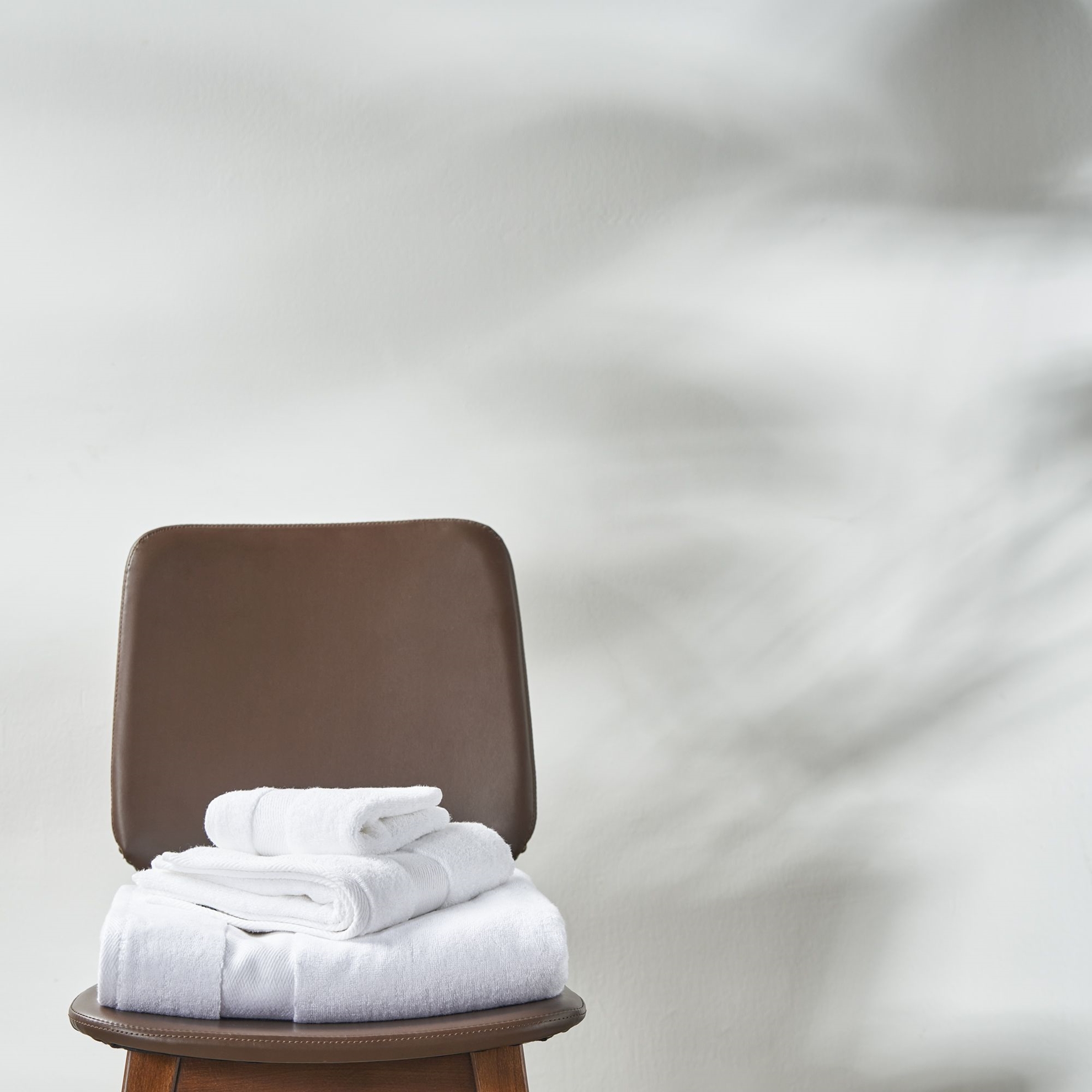 resm Linens Premium Pamuk 85x150 cm Banyo Havlusu Beyaz