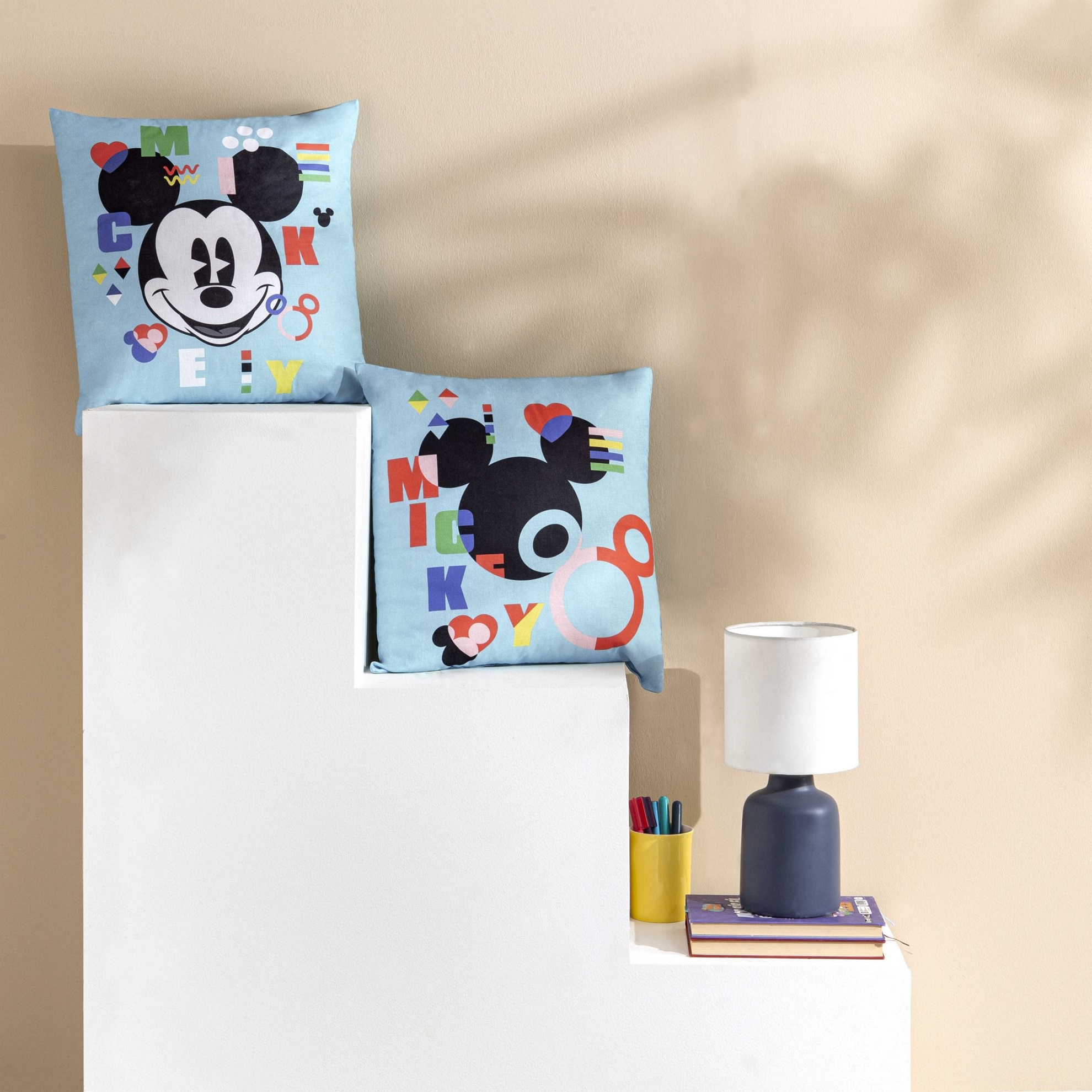 resm Disney Mickey Funny Pamuk Lisanslı Kırlent