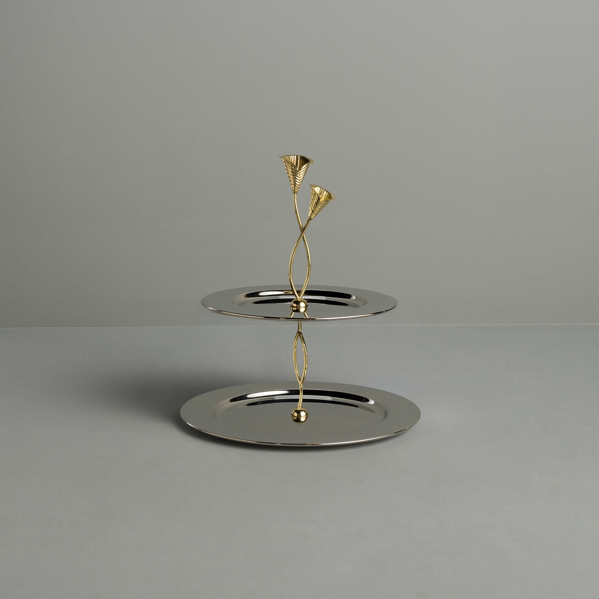 resm Linens Lily 2 Katlı Dekoratif Sunum 33x33x26 cm