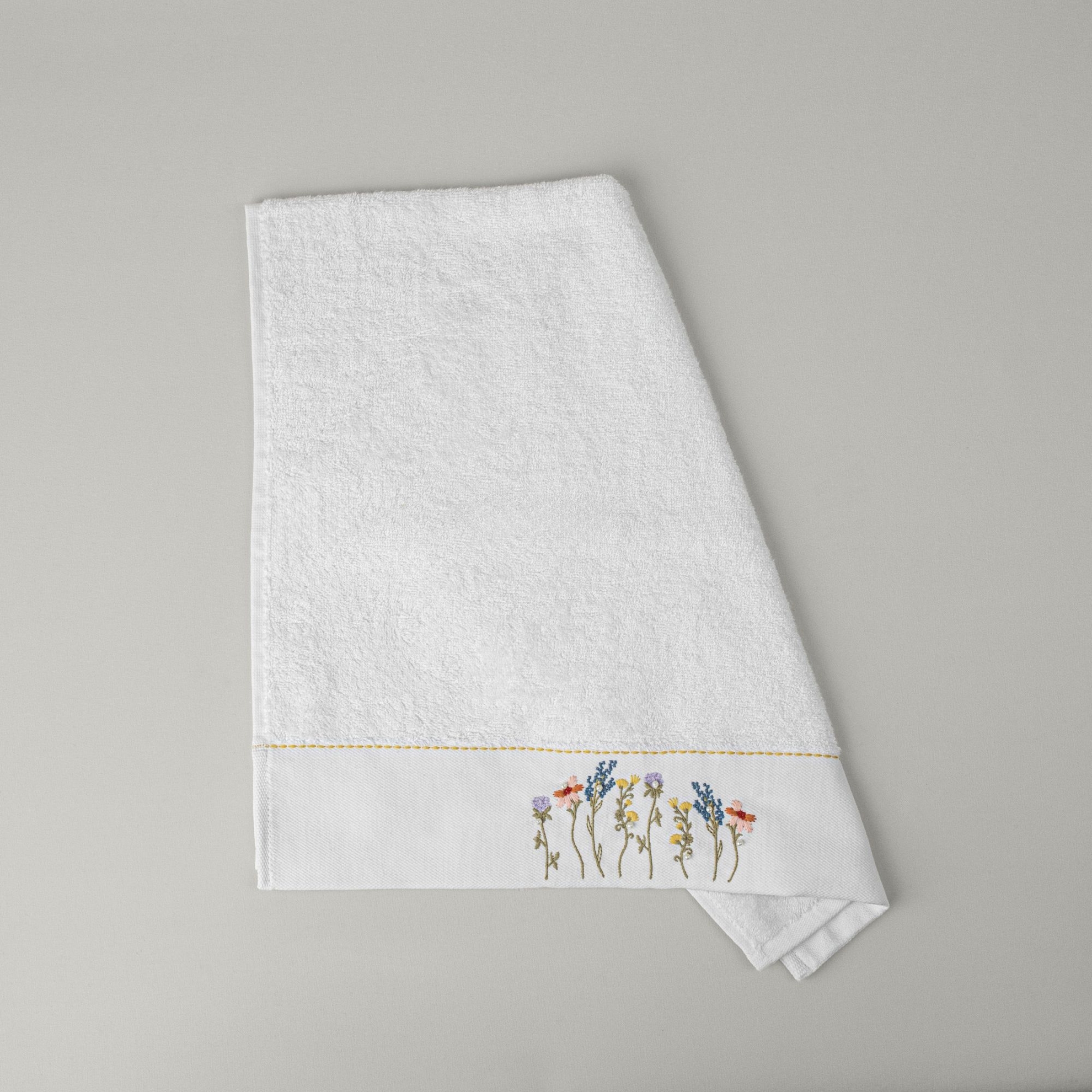 resm Linens Wister Bambu Yüz Havlusu 50x85 Cm Beyaz