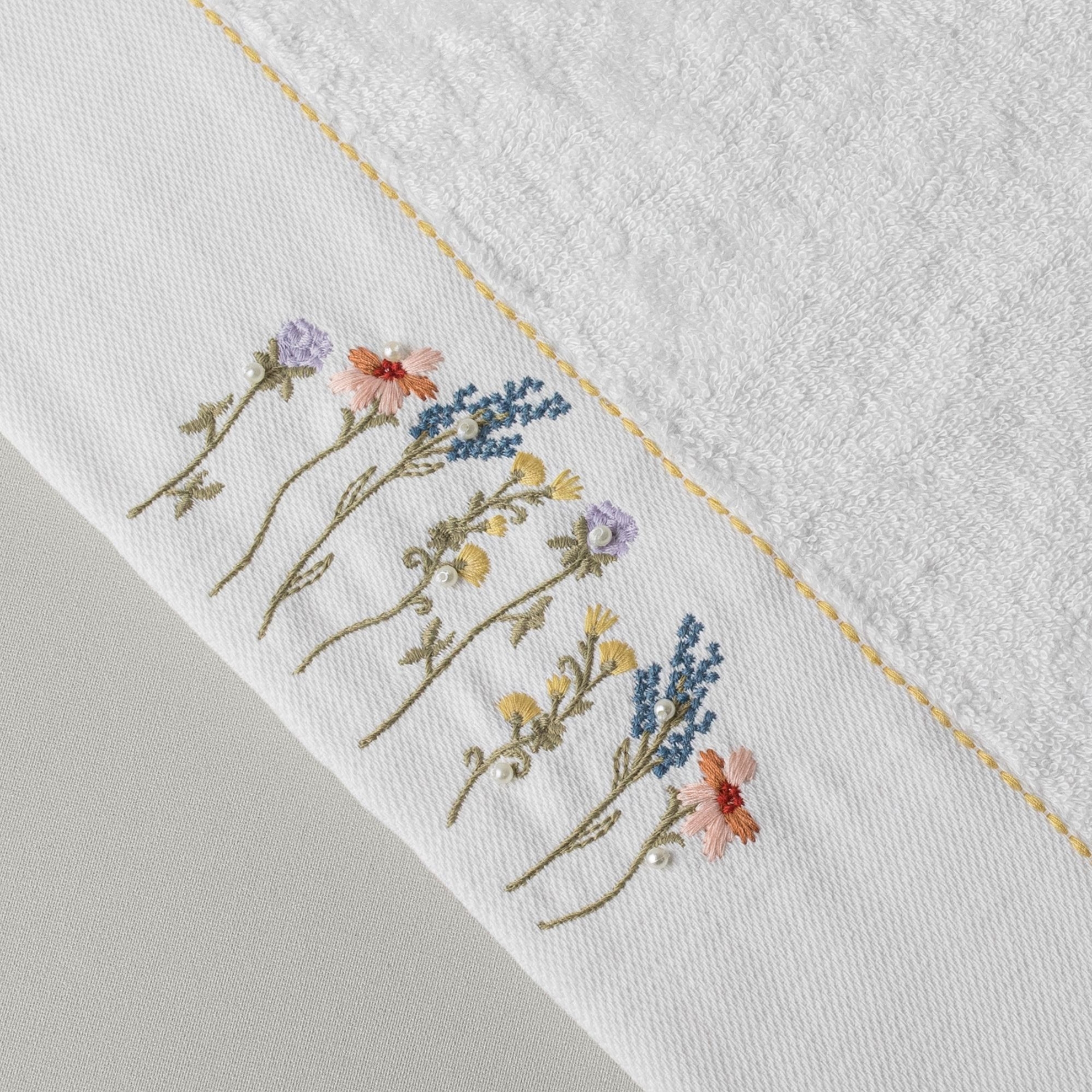 resm Linens Wister Bambu Yüz Havlusu 50x85 Cm Beyaz