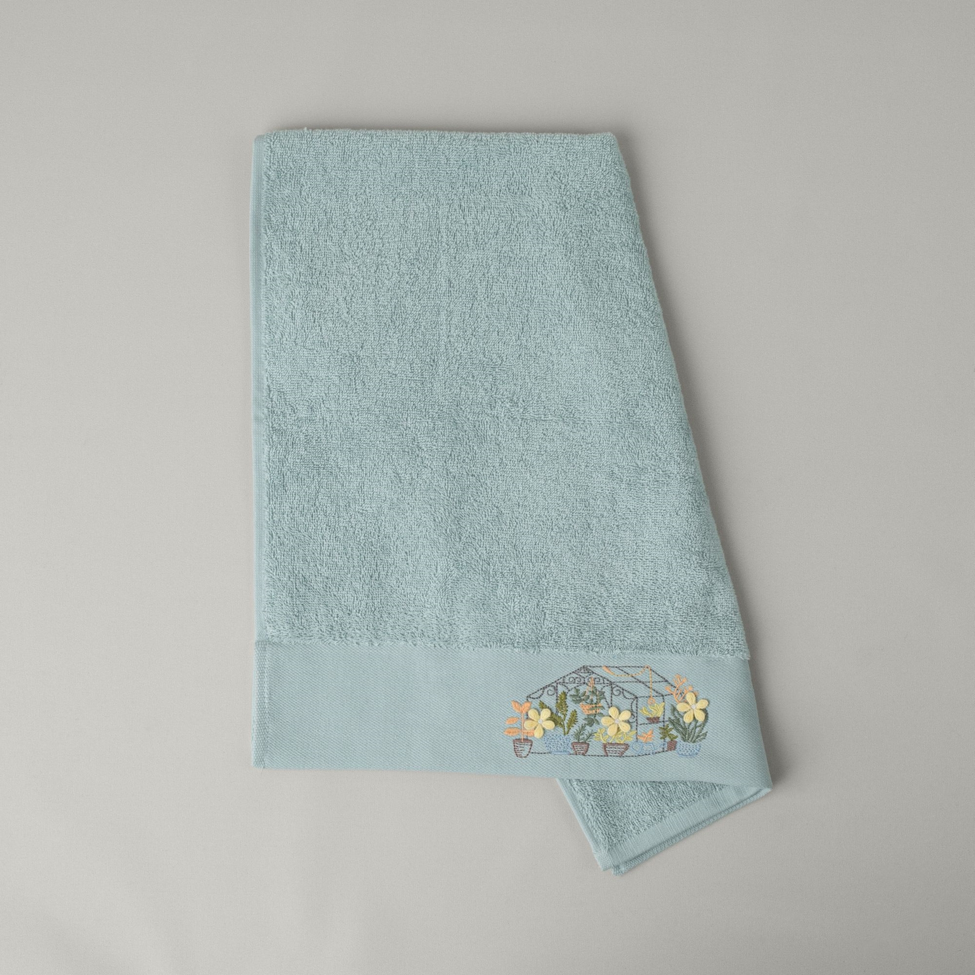 resm Linens Garden Pamuk Yüz Havlusu 50x85 Cm Mint