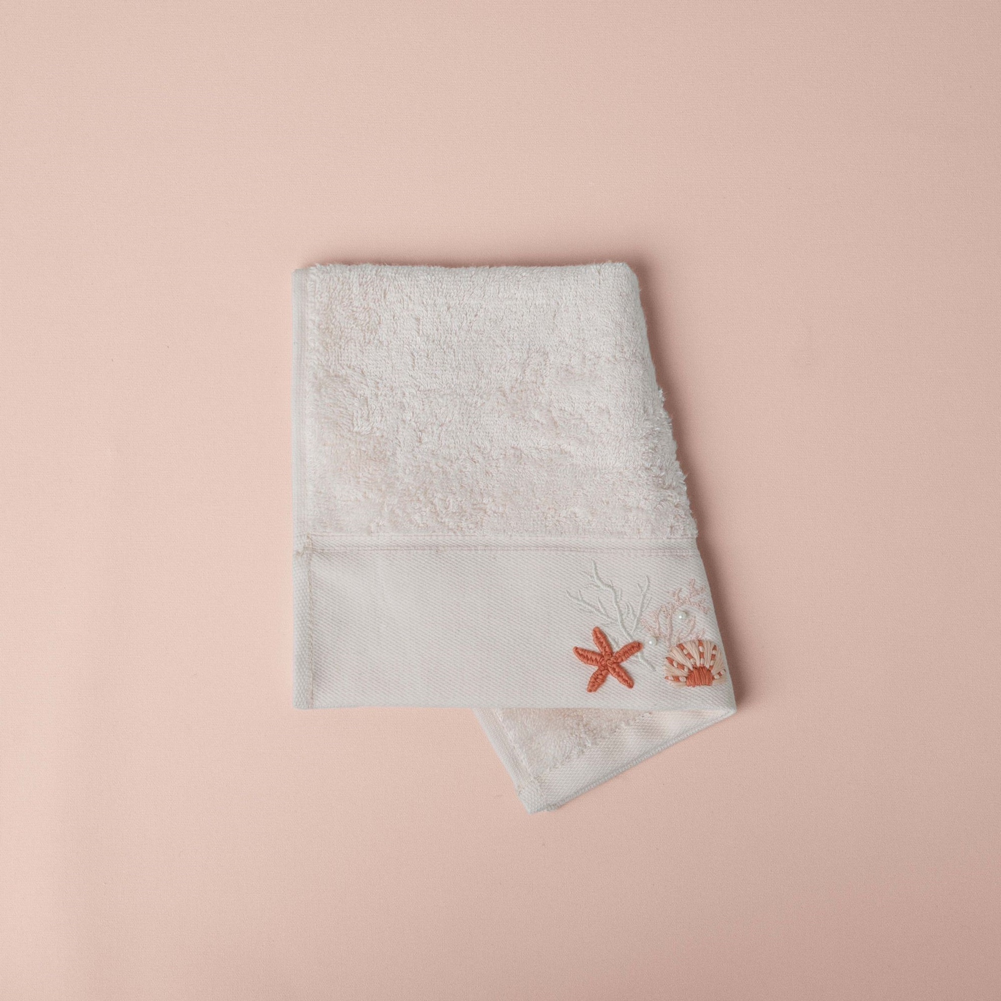 resm Linens Cowry Bambu El Havlusu 30x45 Cm Somon