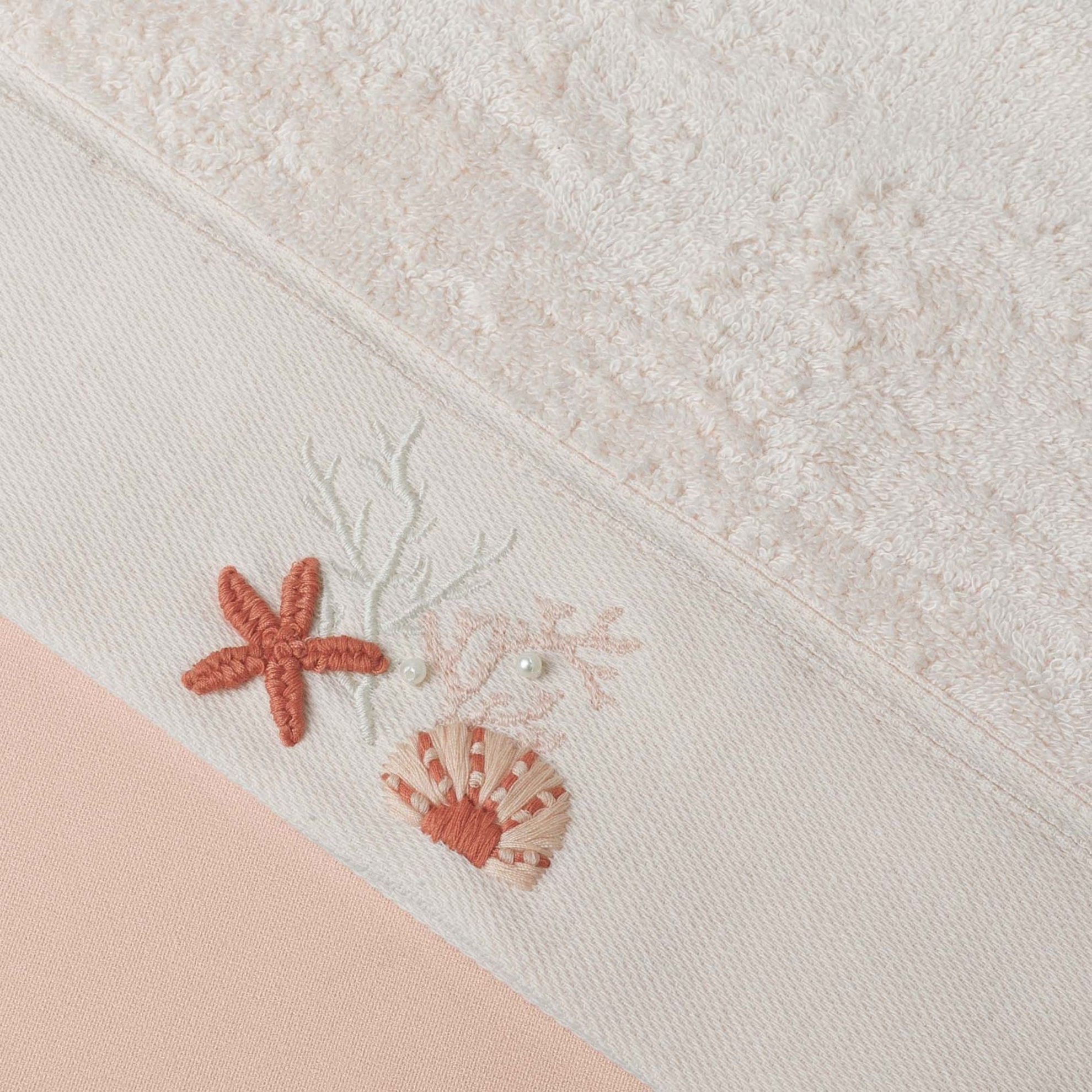 resm Linens Cowry Bambu El Havlusu 30x45 Cm Somon