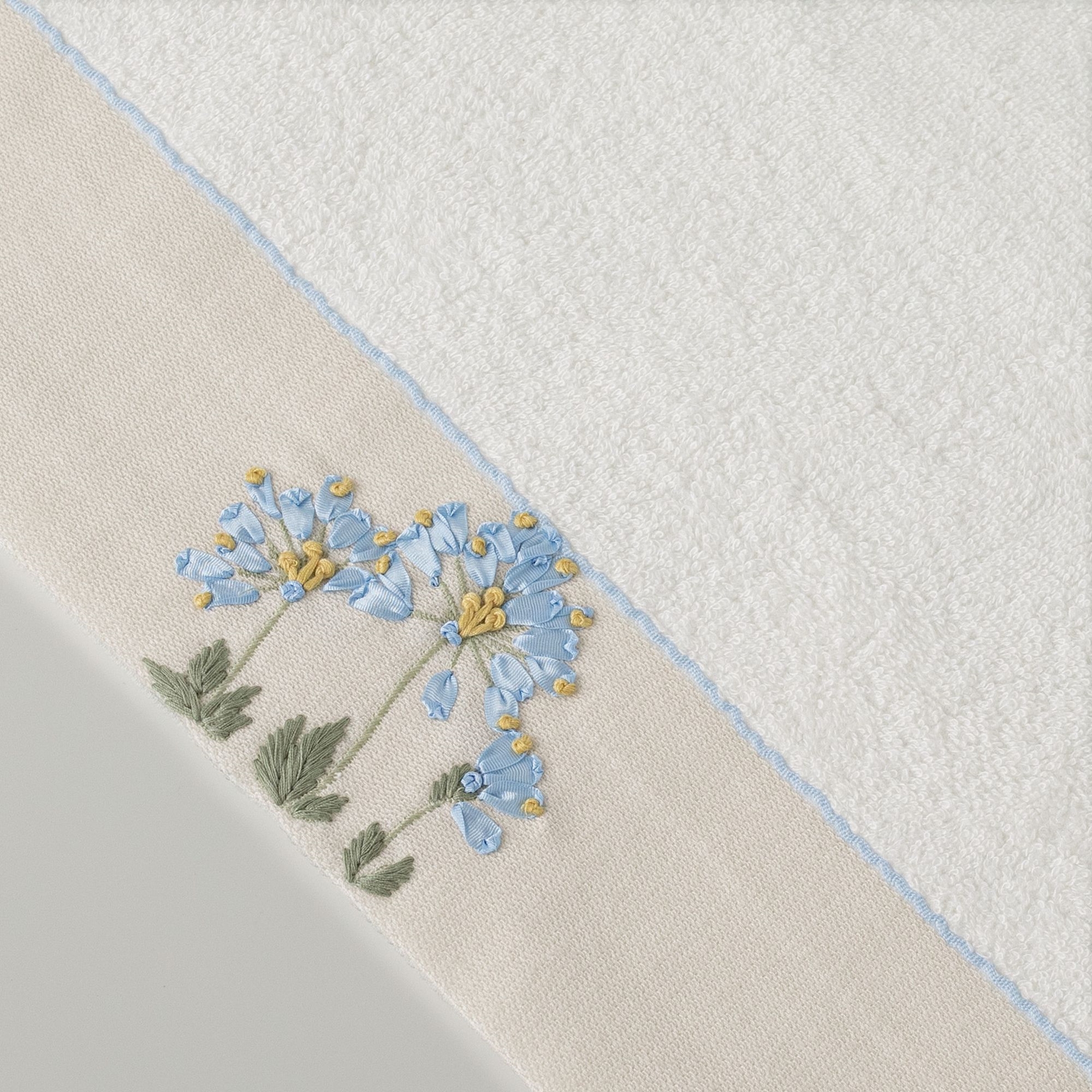 resm Linens Nıssa Bambu Yüz Havlusu 50X85 Cm Beyaz