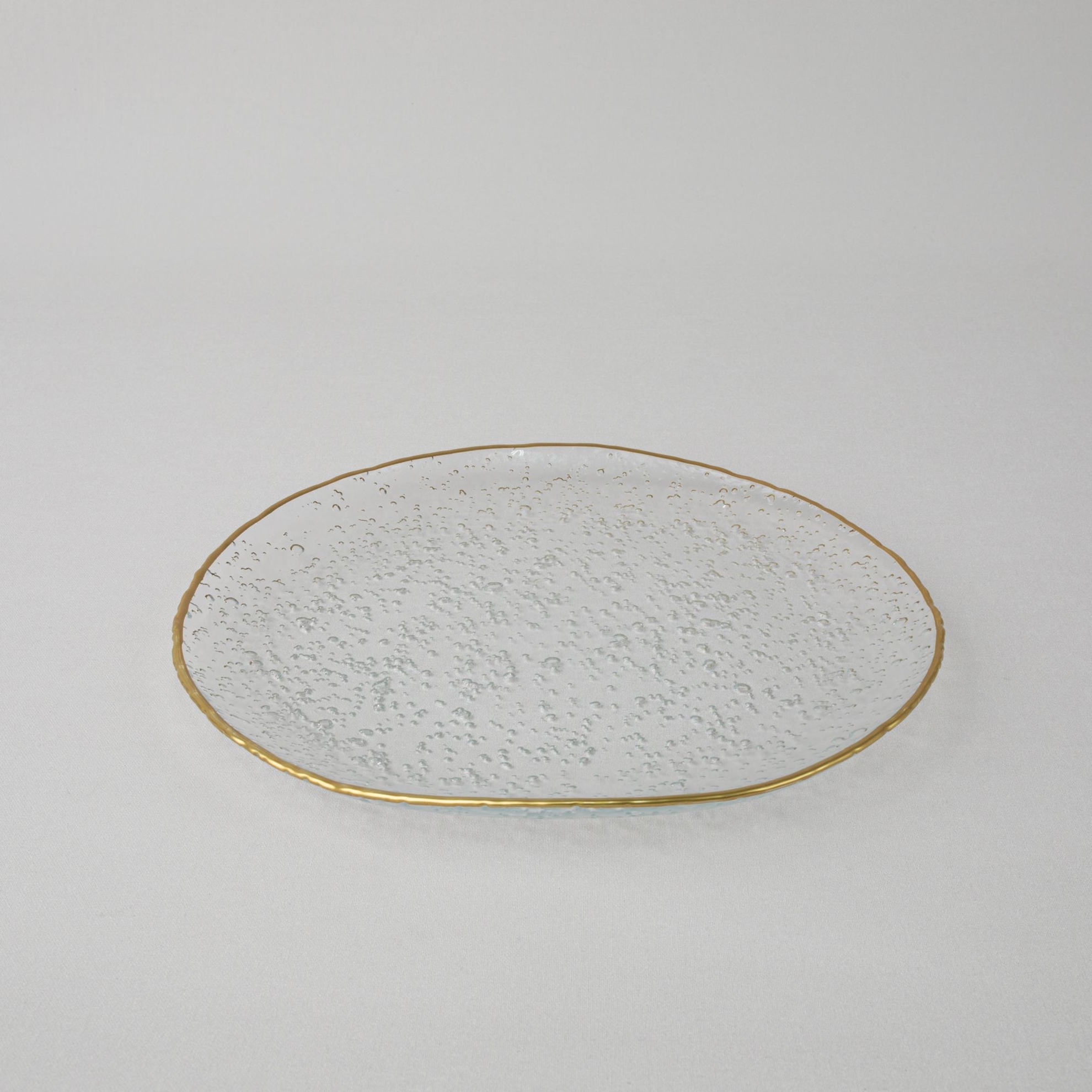 resm Linens Bubble Servis Tabak 27 cm Gold