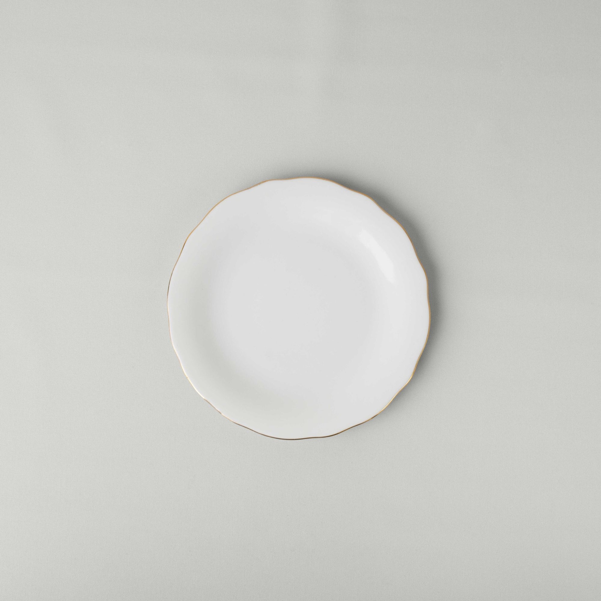 resm Linens Elegant Porselen Pasta Tabağı 20 cm Gold