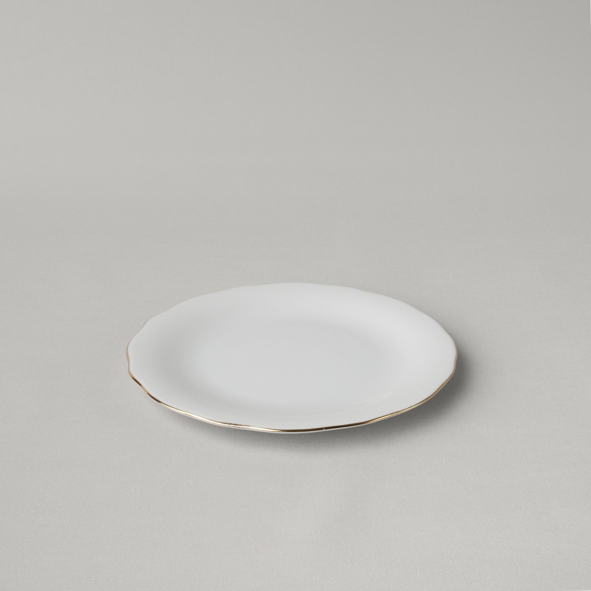 resm Linens Elegant Porselen Pasta Tabağı 20 cm Gold