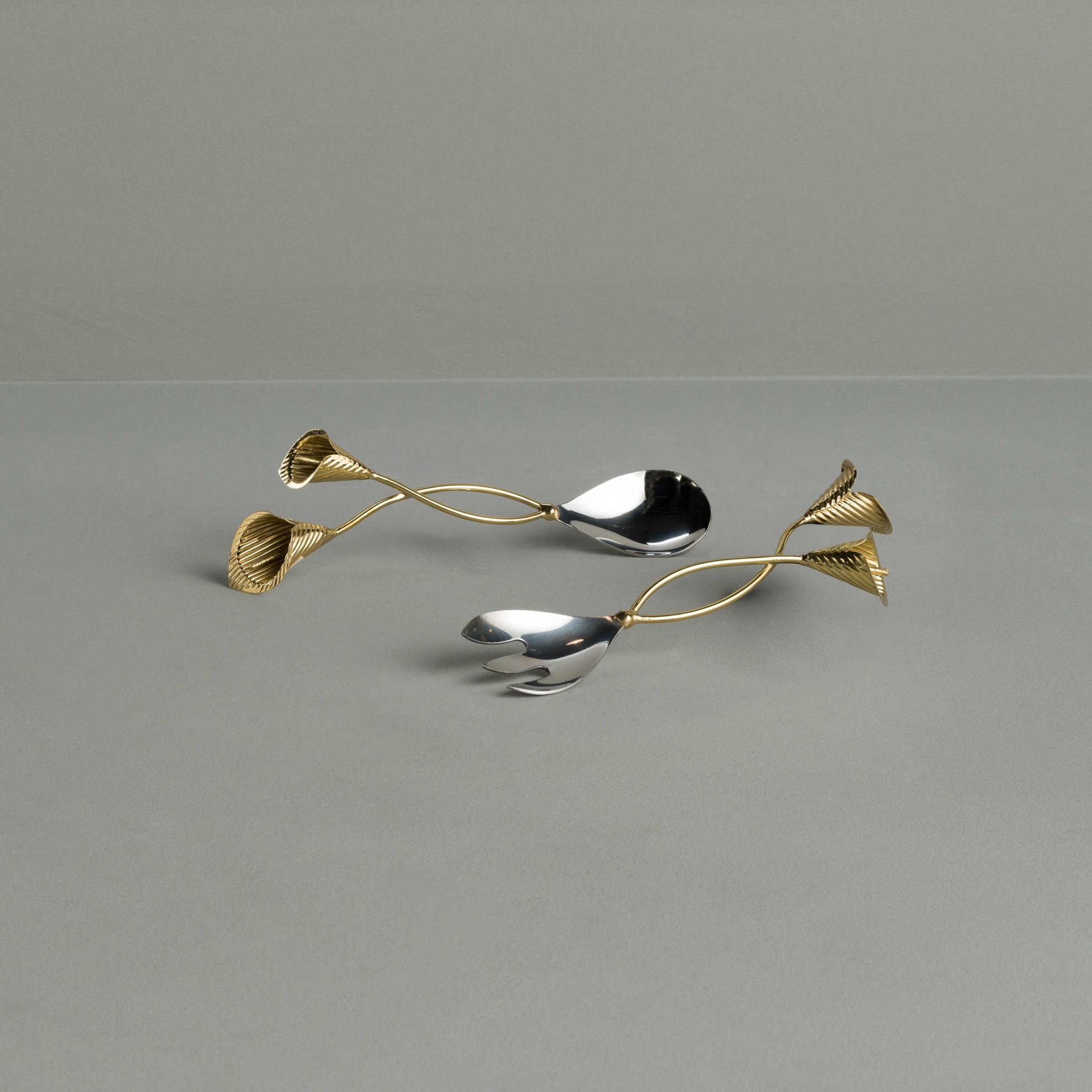 resm Linens Lily Servis Çatal-Kaşık Seti