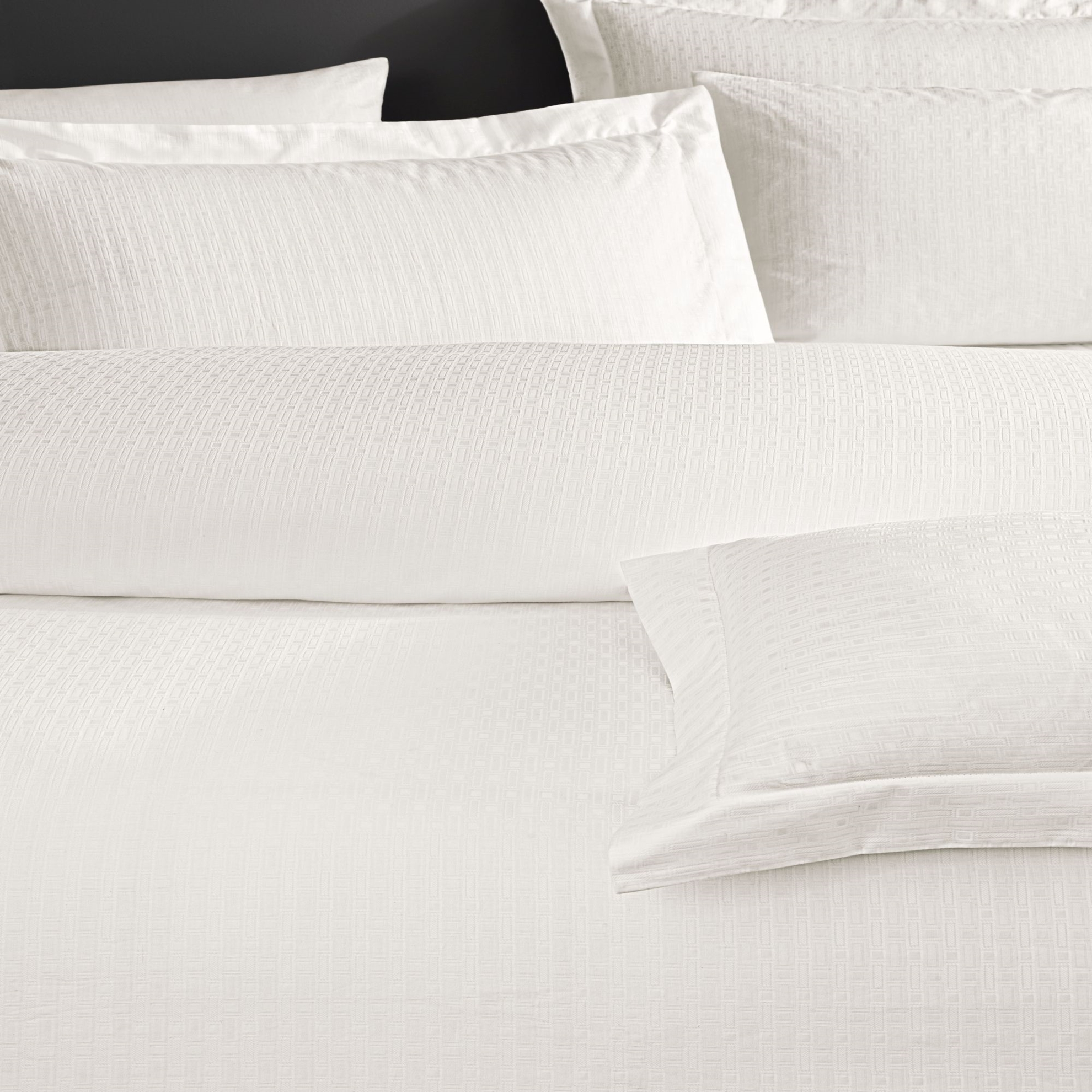 resm Valeron Cole Jakar Çift Kişilik Nevresim Takımı Beyaz